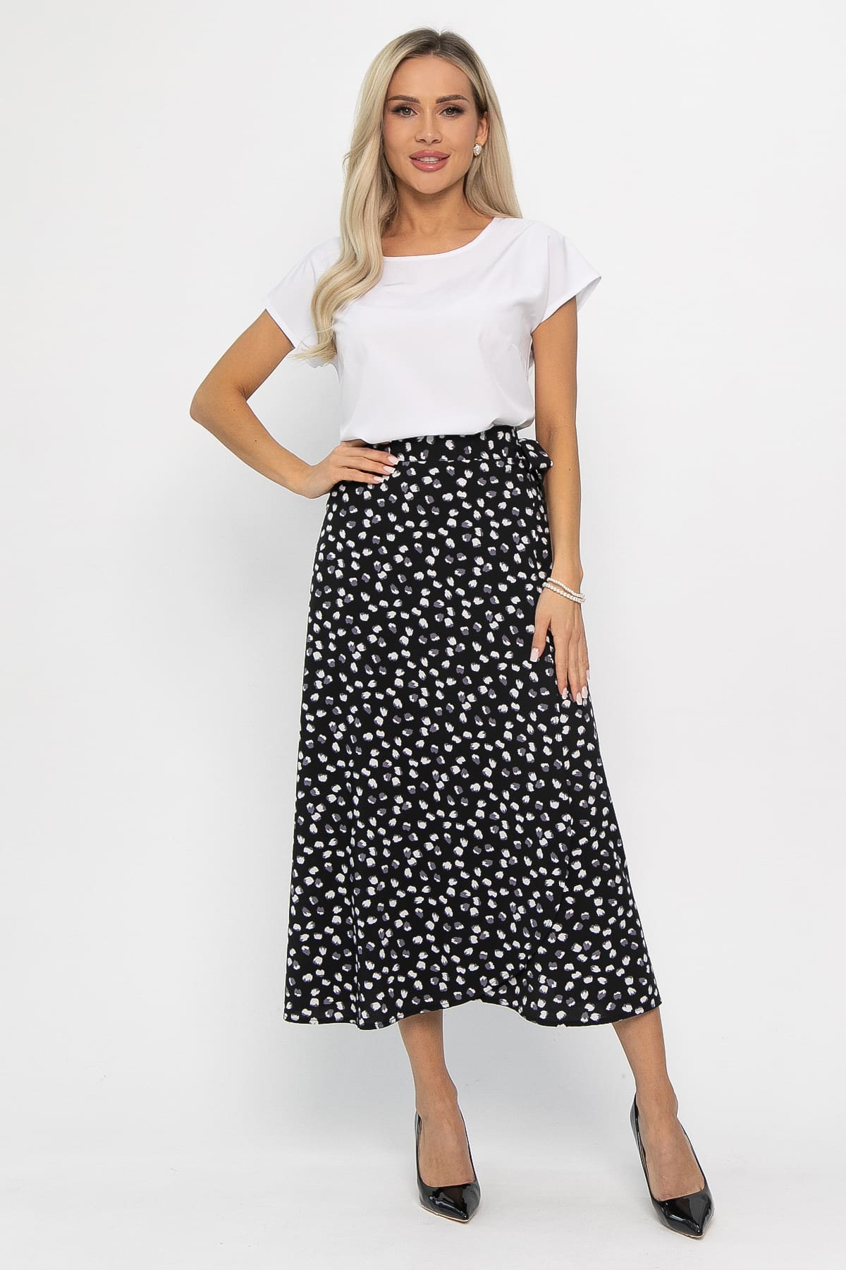 Юбка Саронг (черная) Ю13699-16М