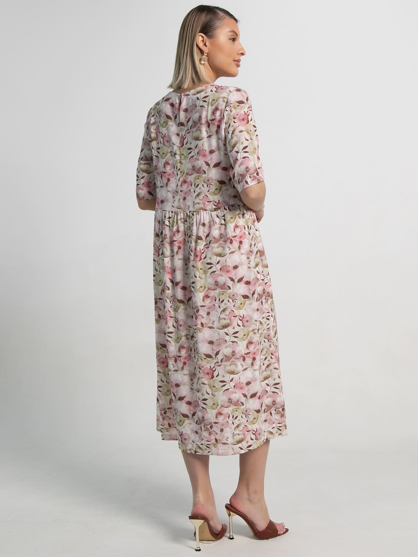 Платье Синтия (пыльная роза) П15516-25М