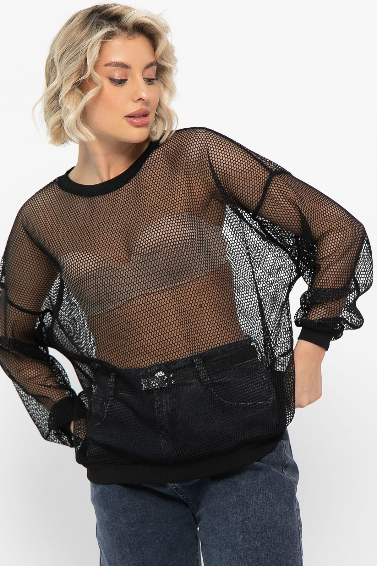 Свитшот Джокер (черно-розовая) Б14712-5М