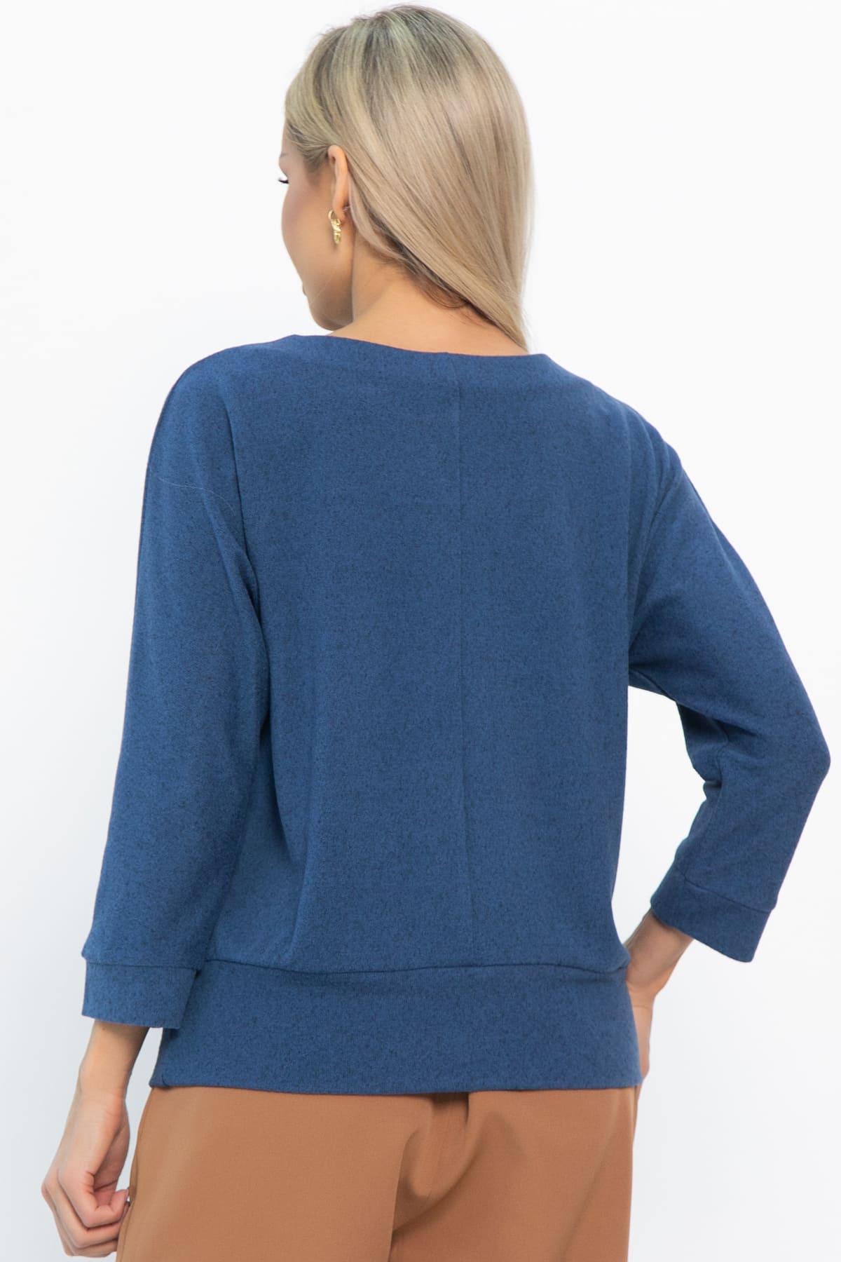 Джемпер трикотажный Претти (синий) Б14869-50М