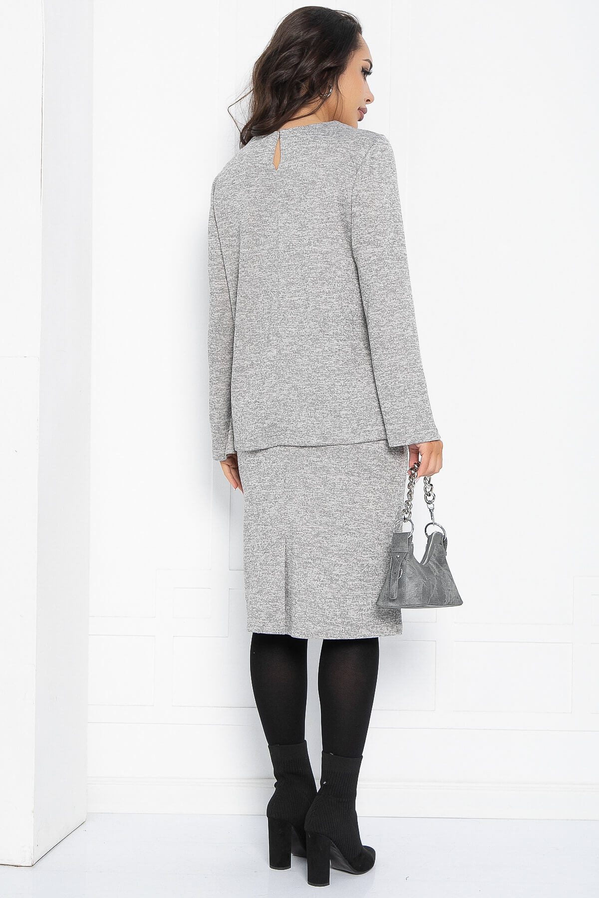 Костюм Портман (серо-бежевый) К12363-25