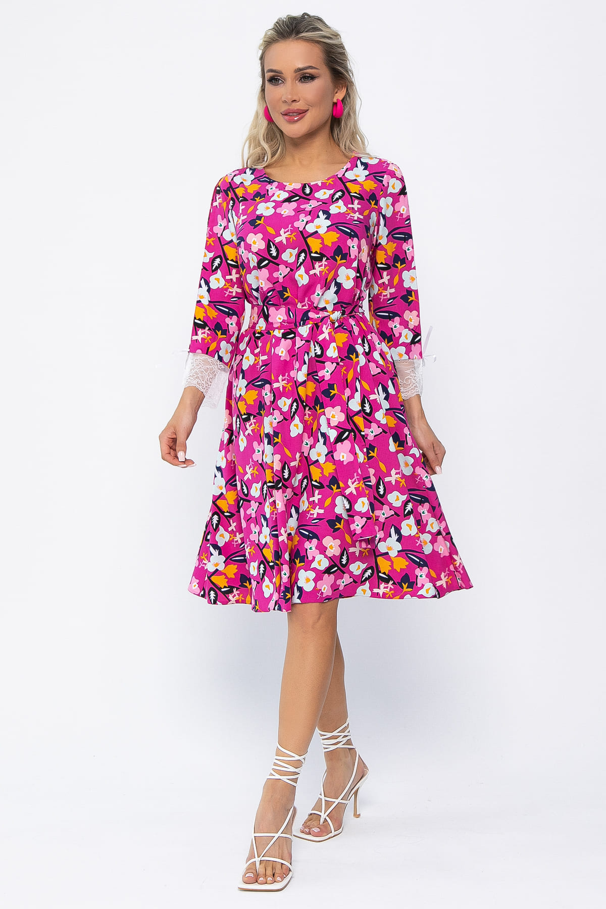 Платье Яна (розовое) П13638-33М