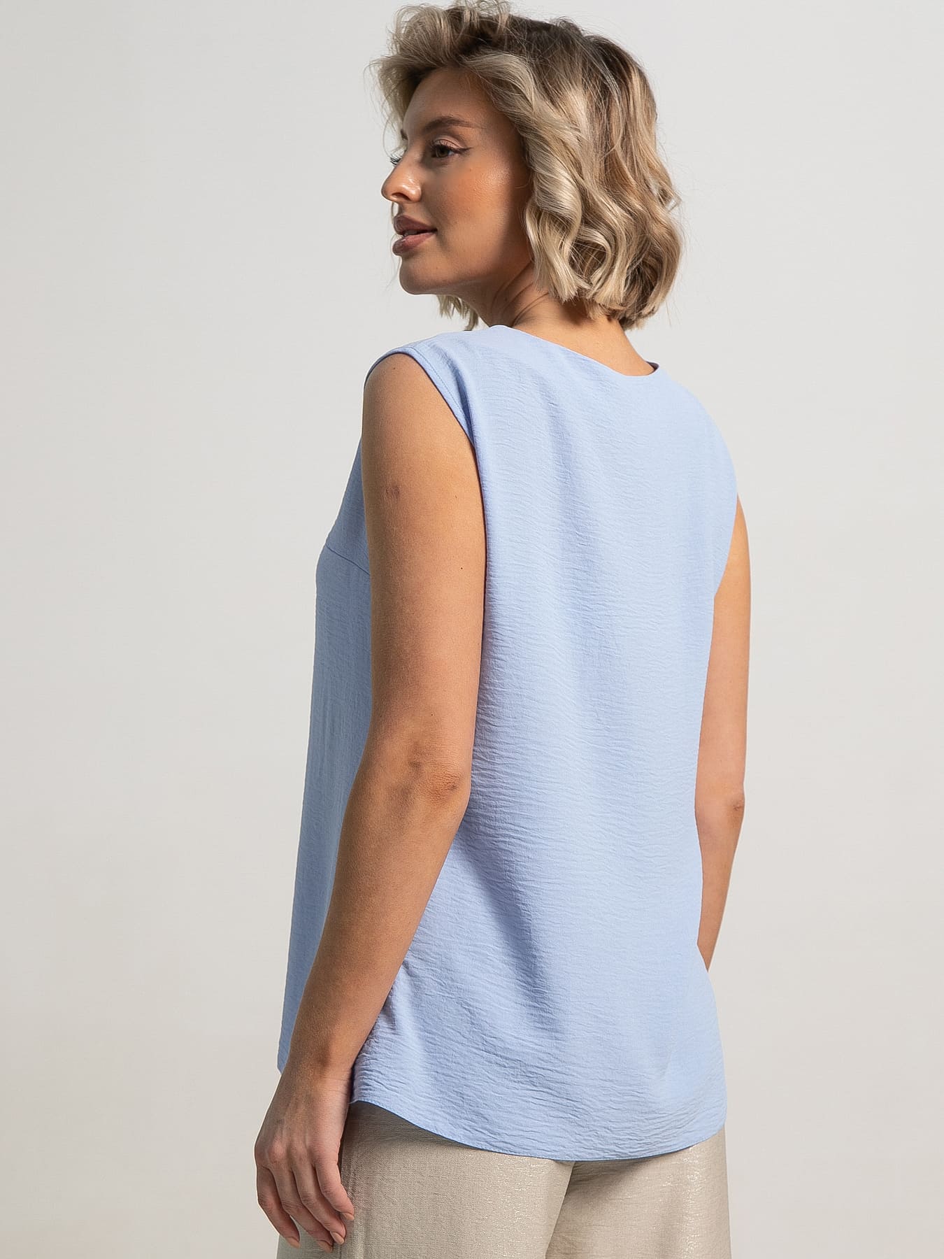 Блуза Эмили (голубая) Б15625-9М