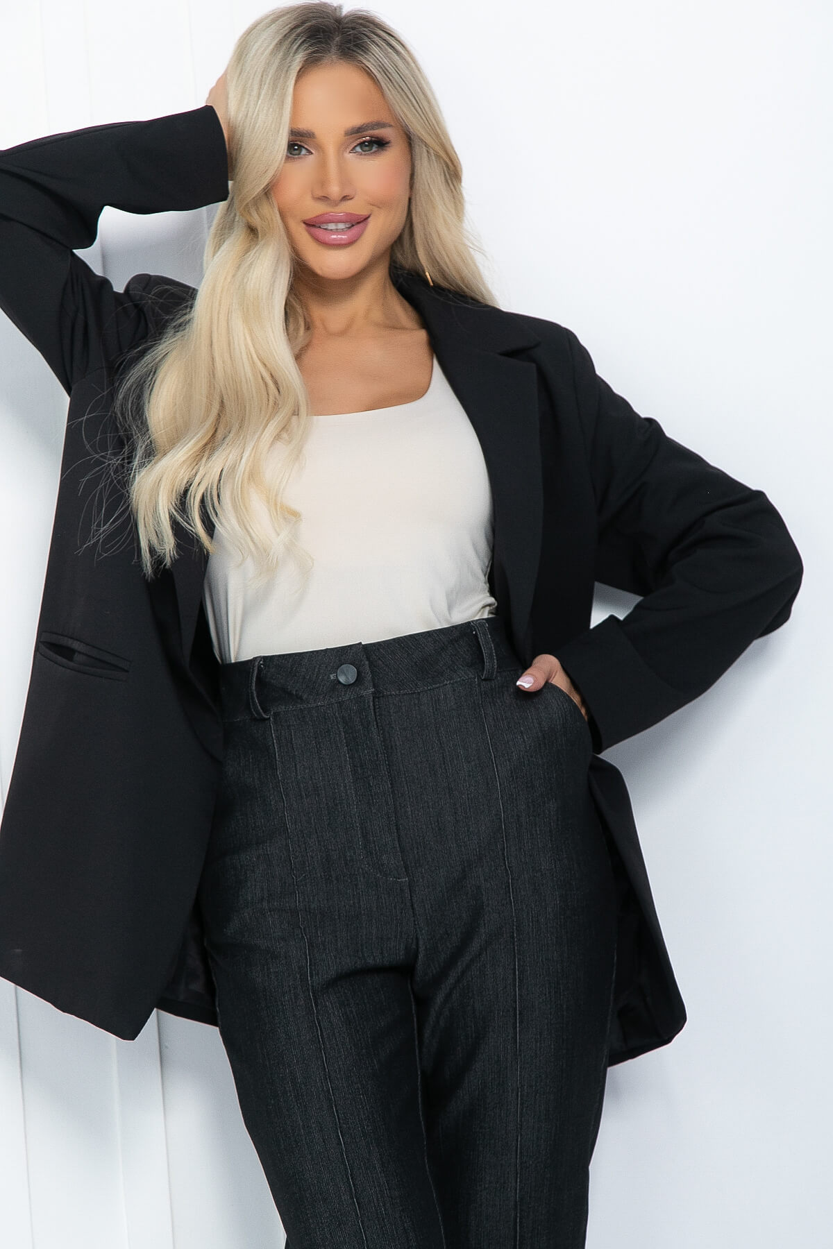 Брюки Тенденция стиля (графит) Б11476