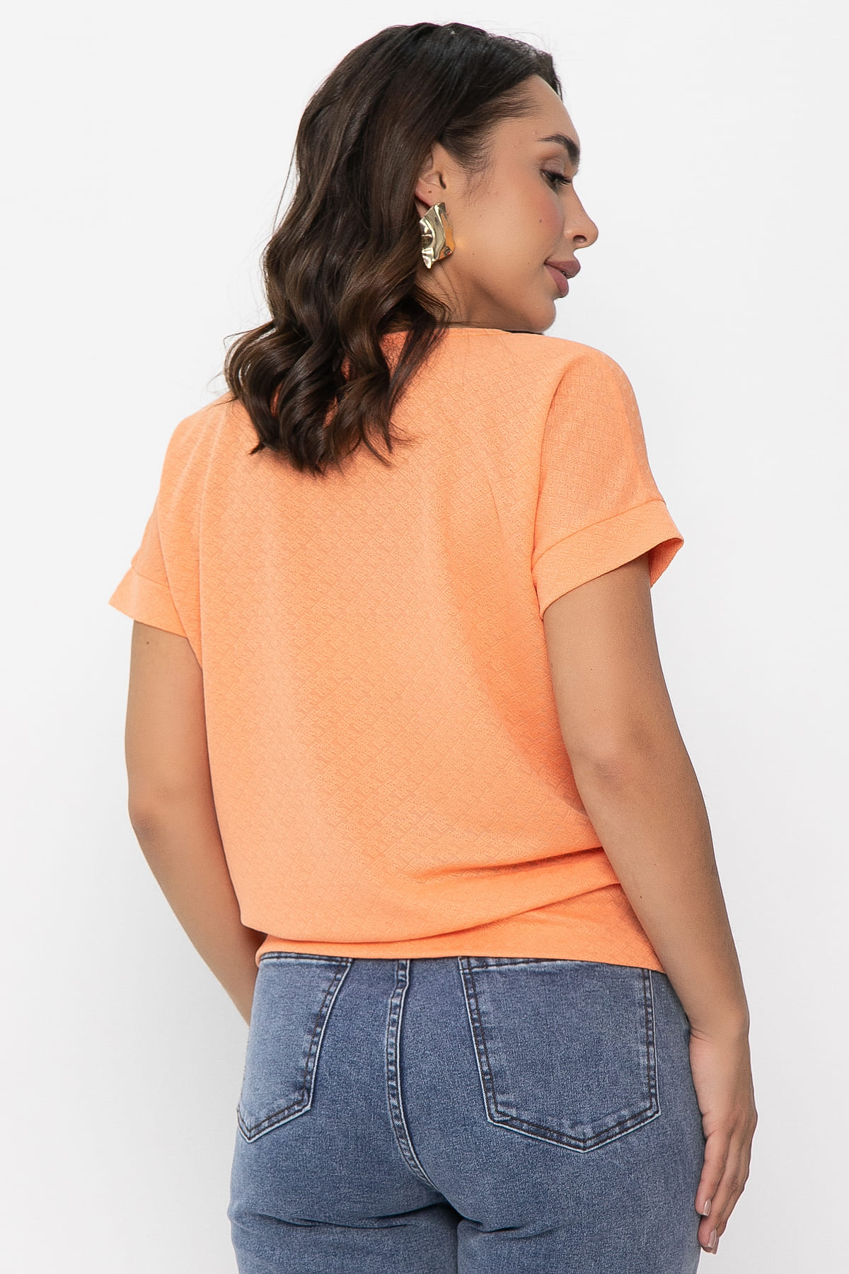 Блуза Нарния (оранжевая) Б14088-3М