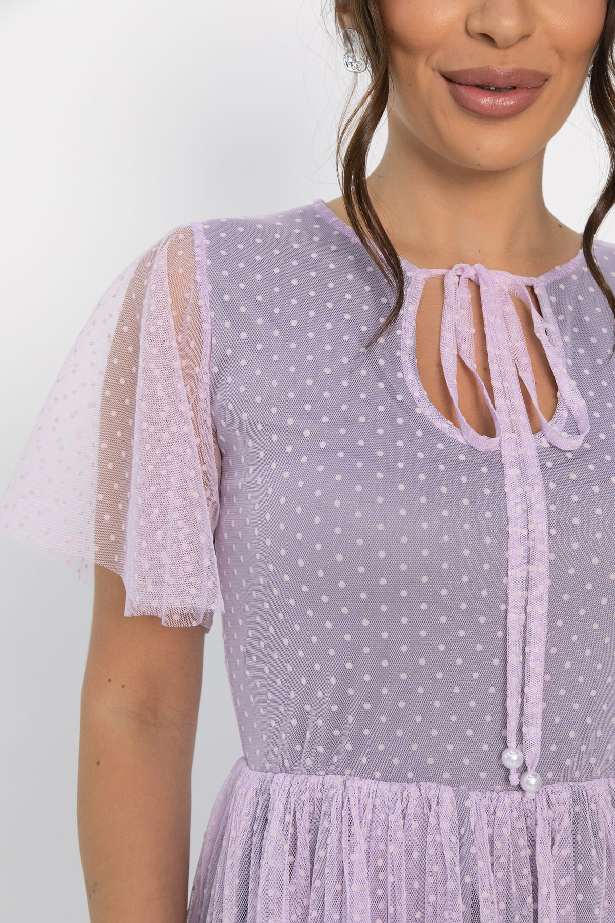 Платье У твоих ног (сиреневое) П13825-39М