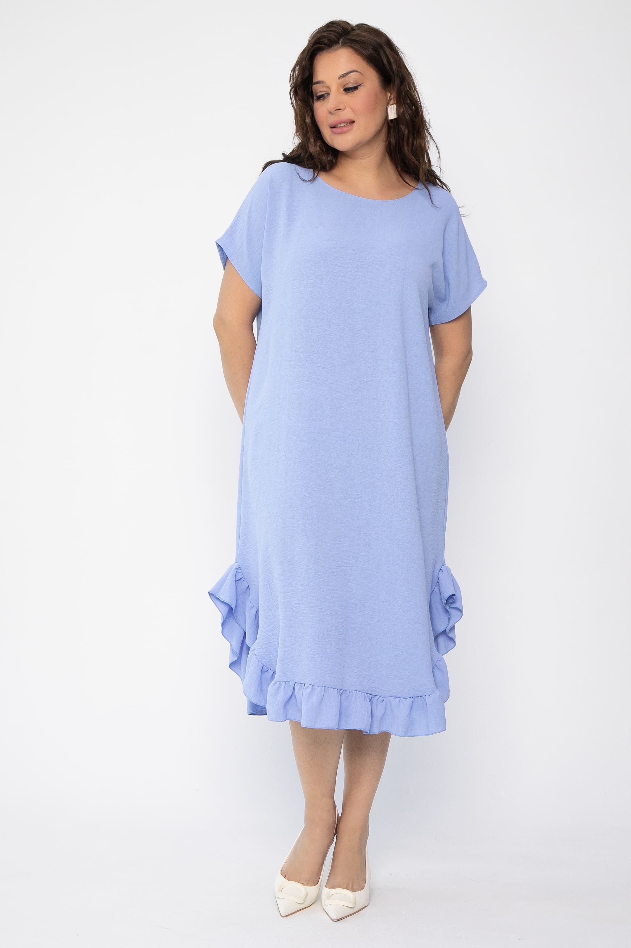 Платье Дея (васильковое) П13596-8М