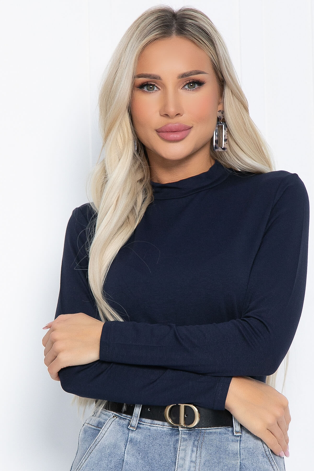 Лонгслив Капелла (синий) Б12381-16