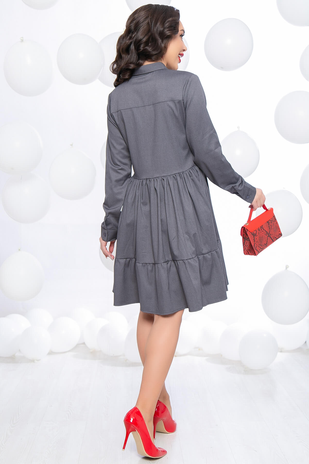 Платье "Лилиана" (грей) П5533