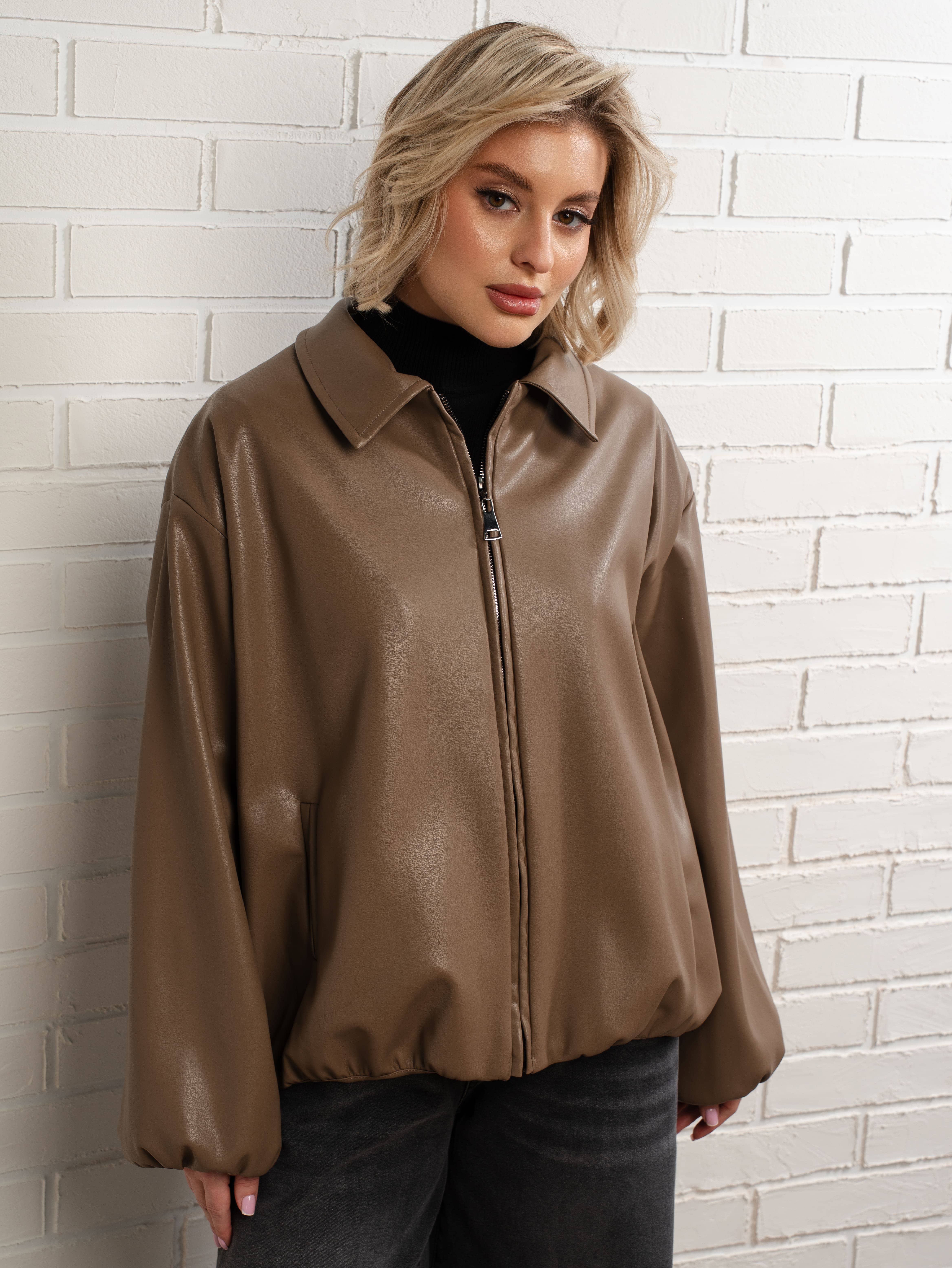 Куртка Поверь в мечту (капучино) Б15156-7М