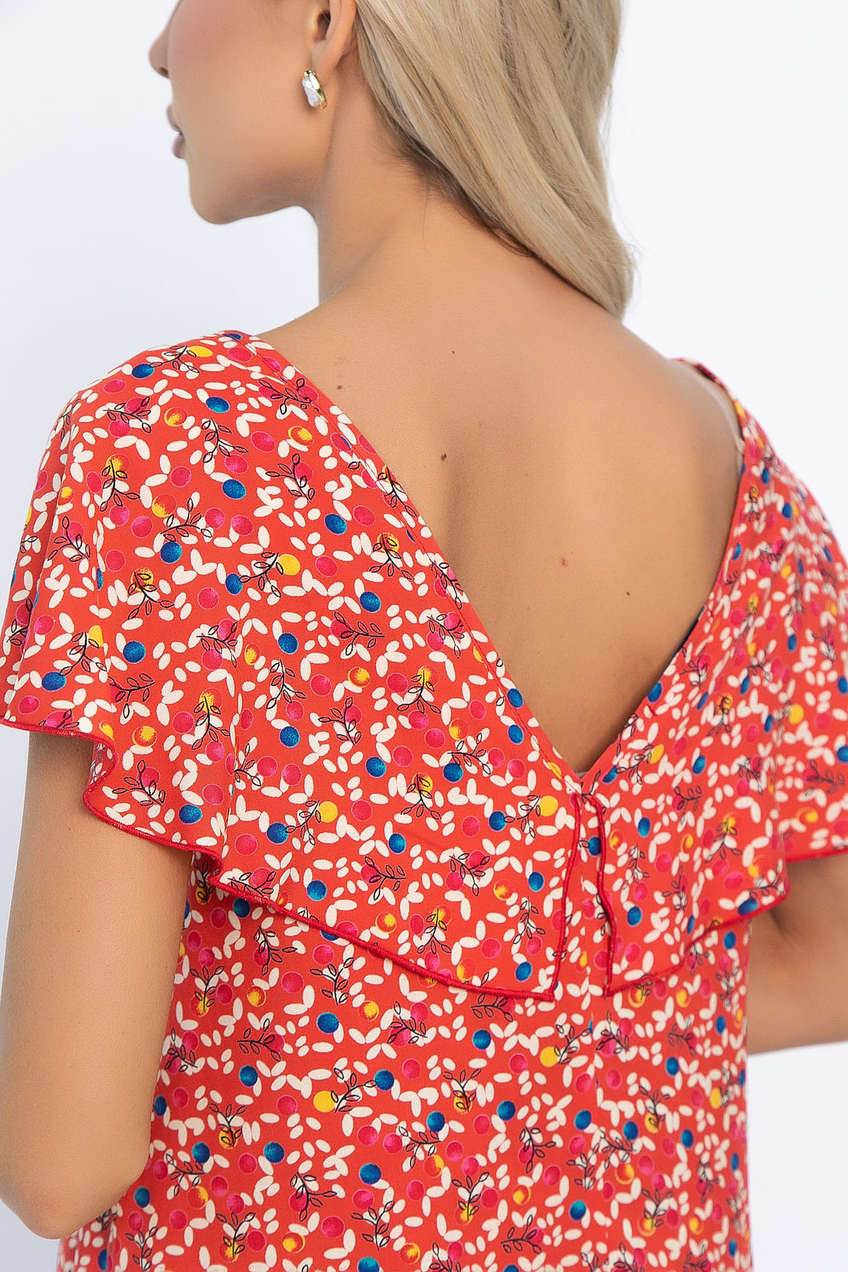 Платье Вечер свиданий (красное) П13829-16М