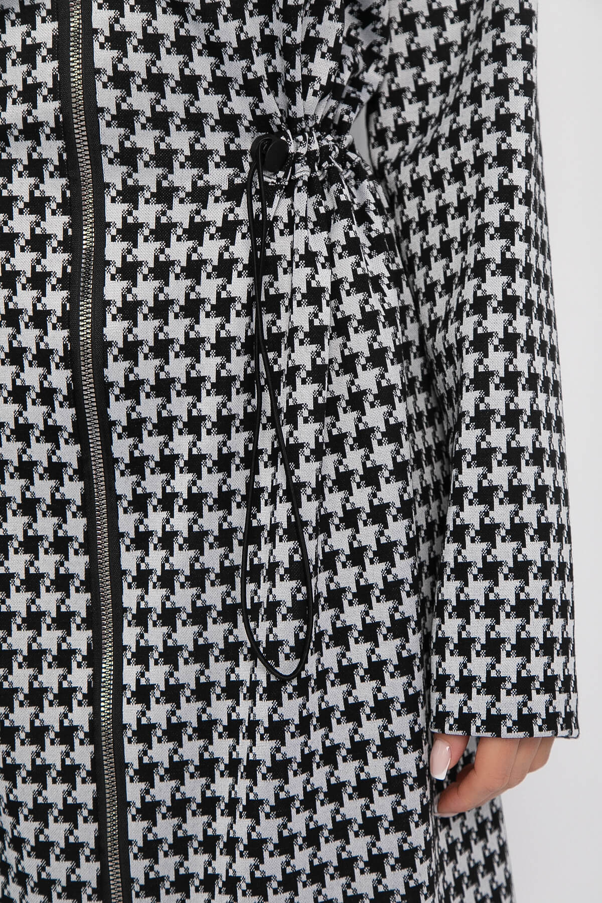 Платье Зарина (черно-белое) П14227-5М