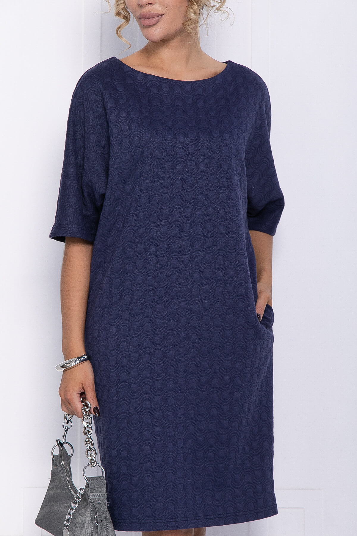 Платье Кайла (джинс) П12128