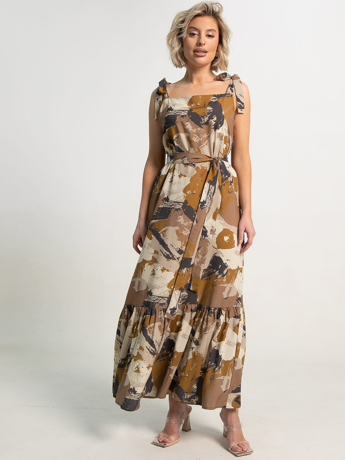 Сарафан Краски времени (разноцветный) П15581-25М