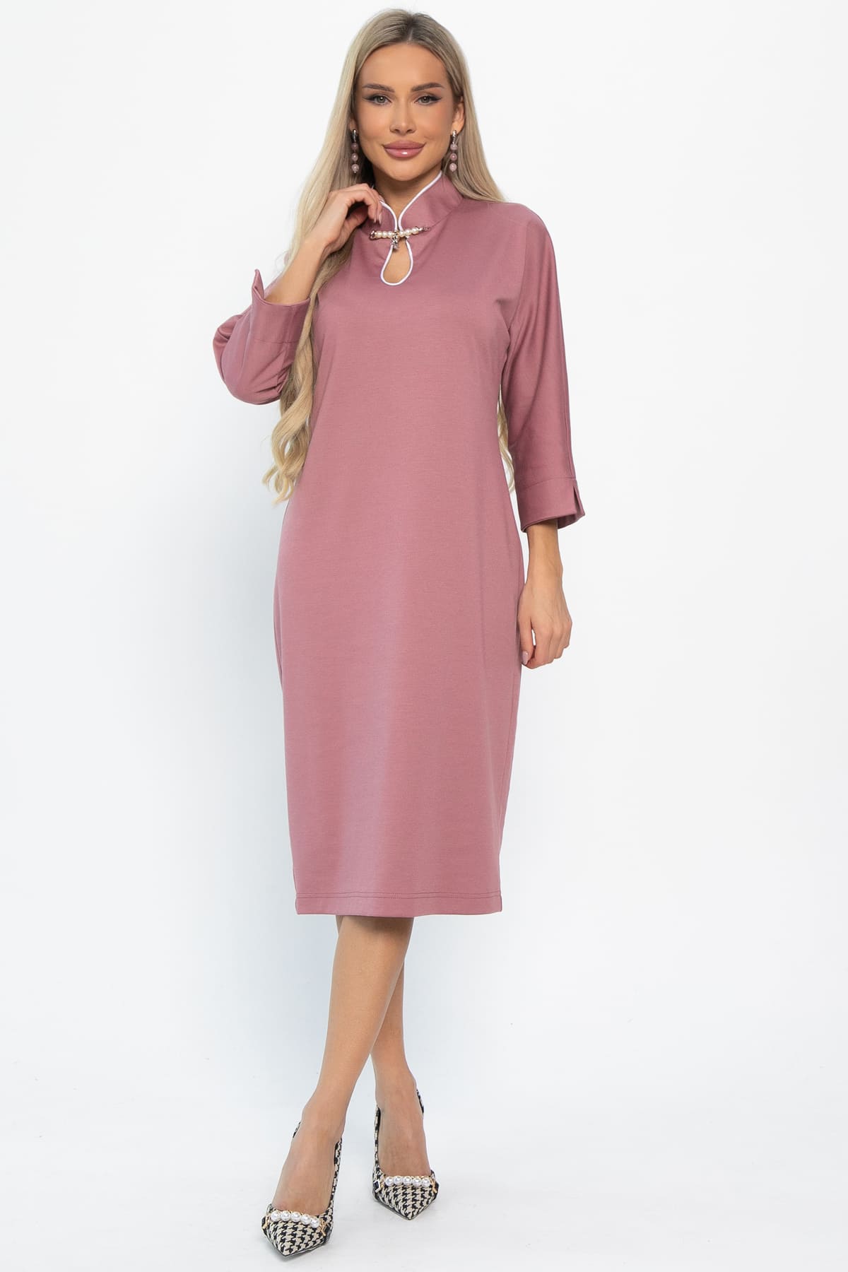 Платье Латрия (пыльная роза) П14863-18М