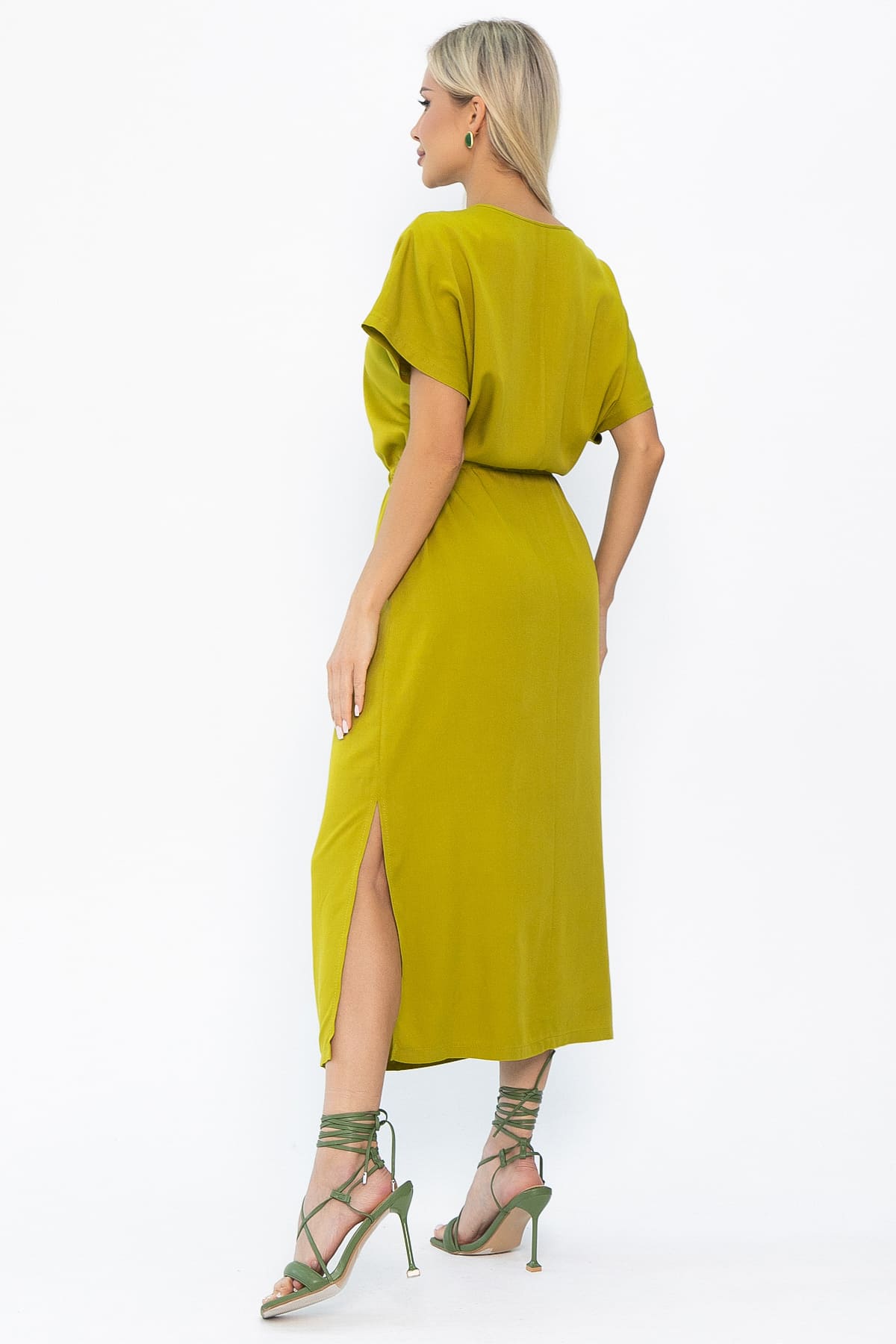 Платье Вистерия (зеленое яблоко) П15346-5М