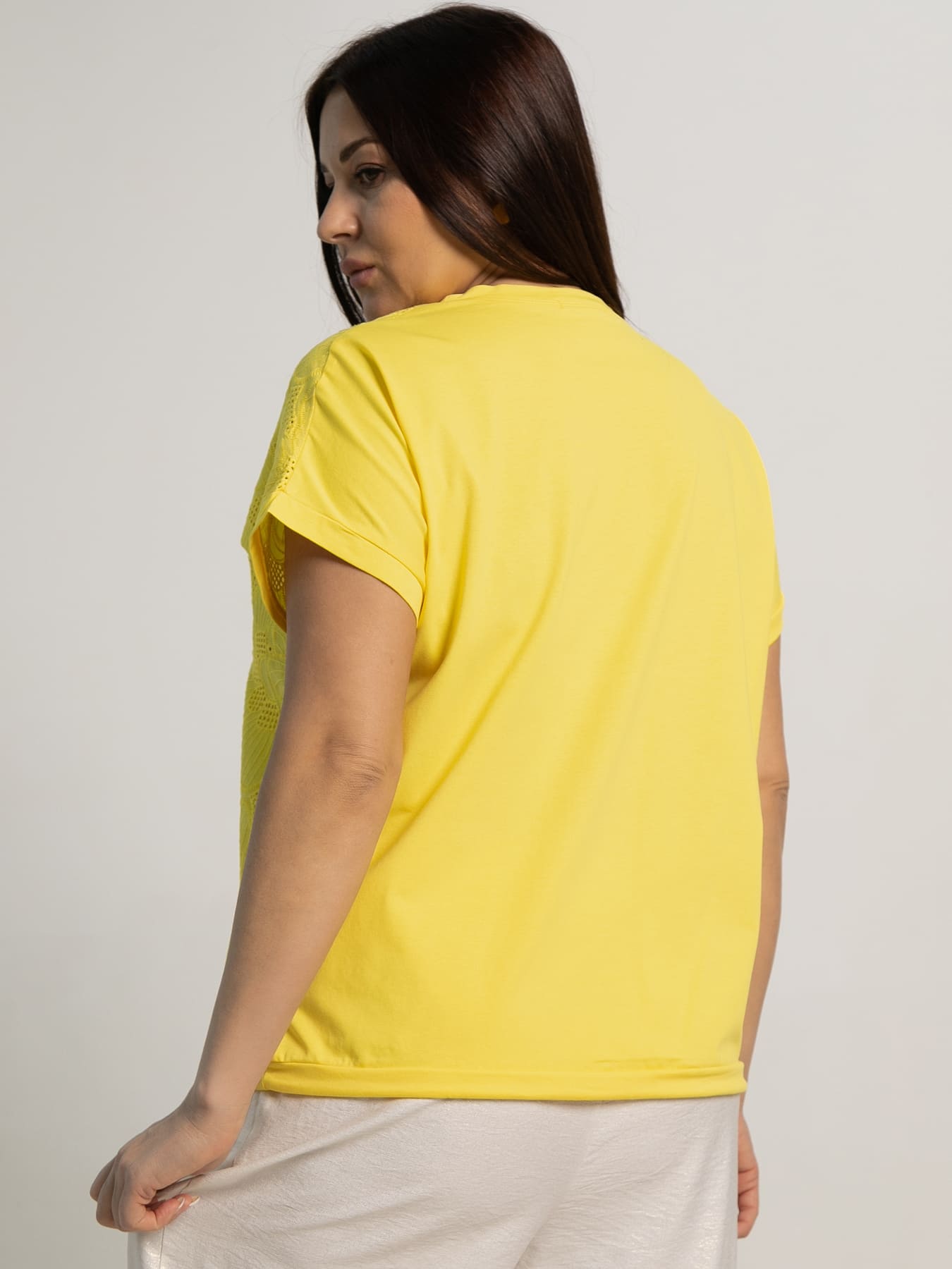 Блуза Таня (желтая) Б15706-20М