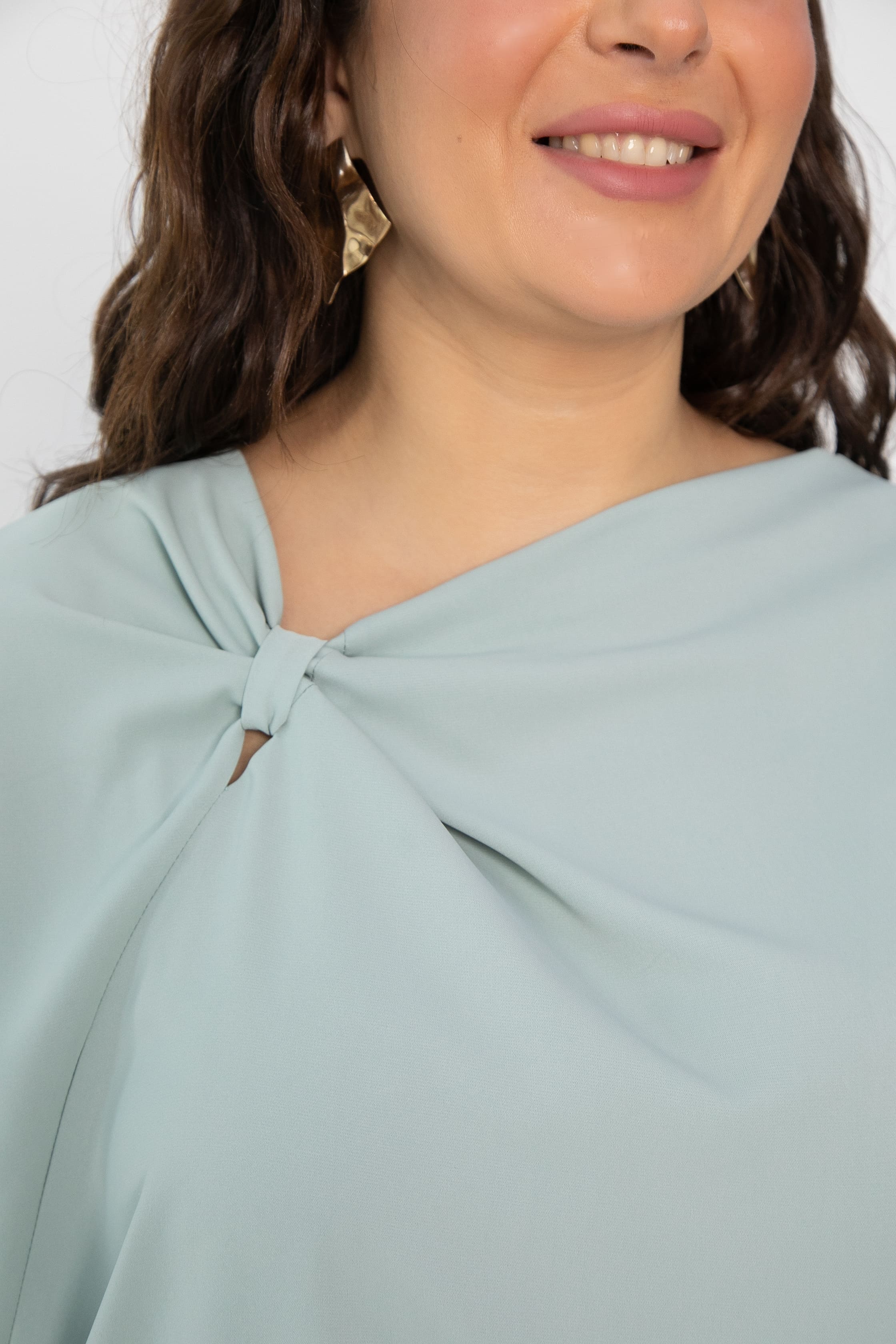 Блуза Марина (оливковая) Б13817-1М