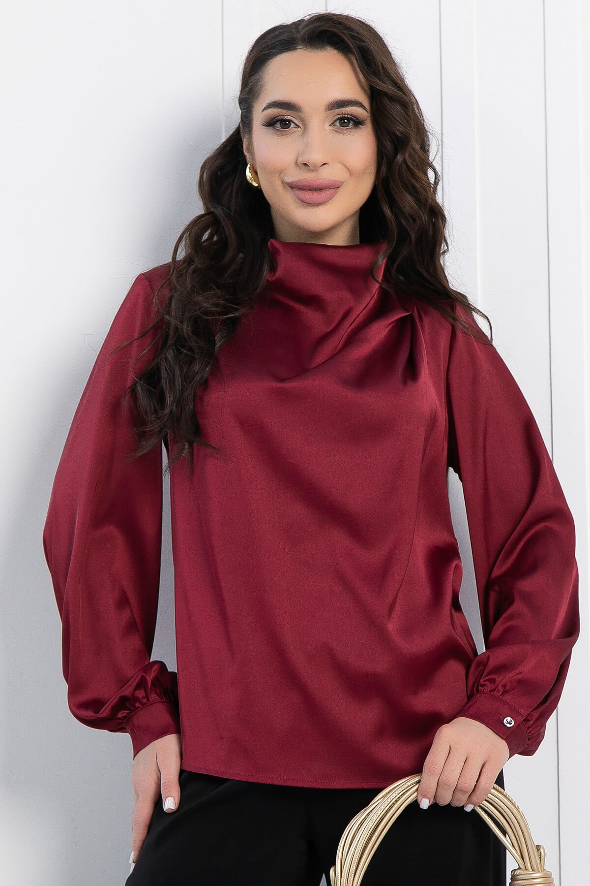 Блуза Магия успеха (бордо) Б12867-16М