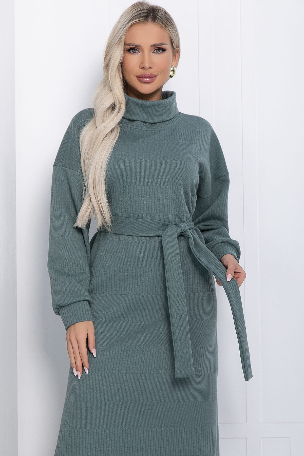 Платье Неаполь макси (мята) П12278-12