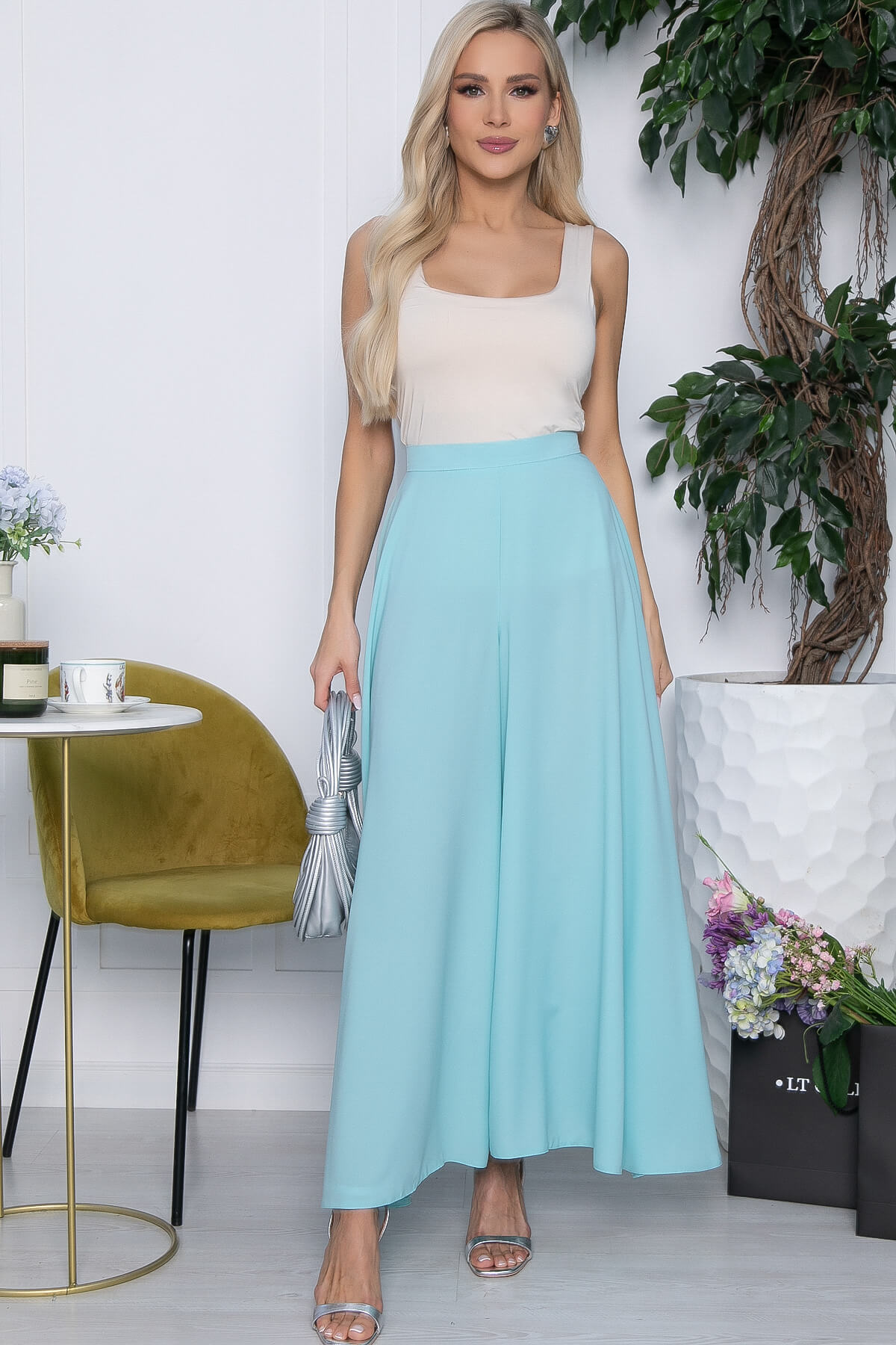 Брюки Камелия (голубые) Б10625