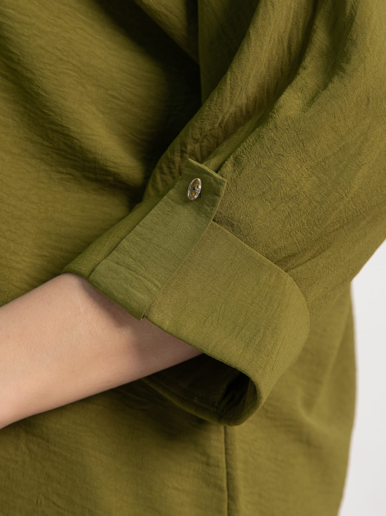 Блуза Серенада (оливковый) Б15551-24М