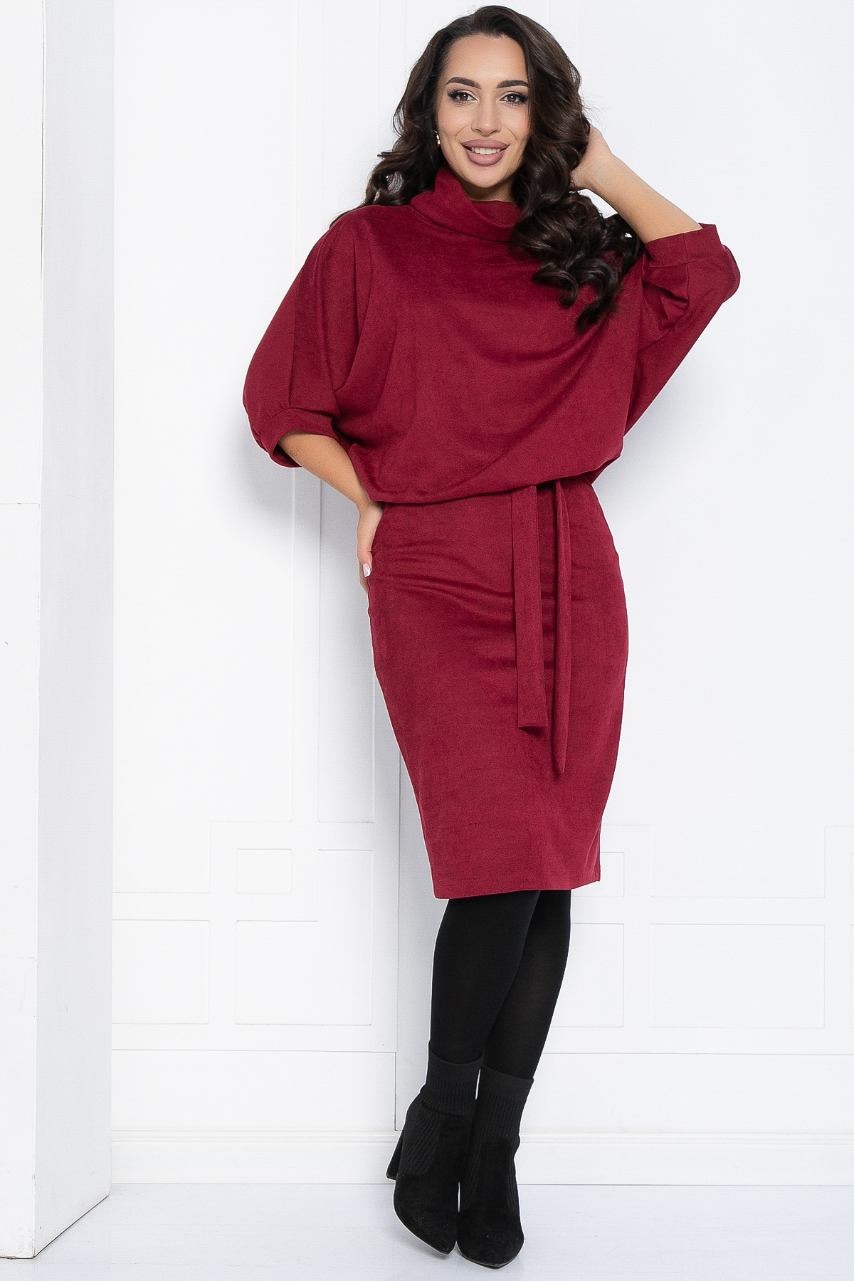 Платье Антония (ягодное) П12340-12