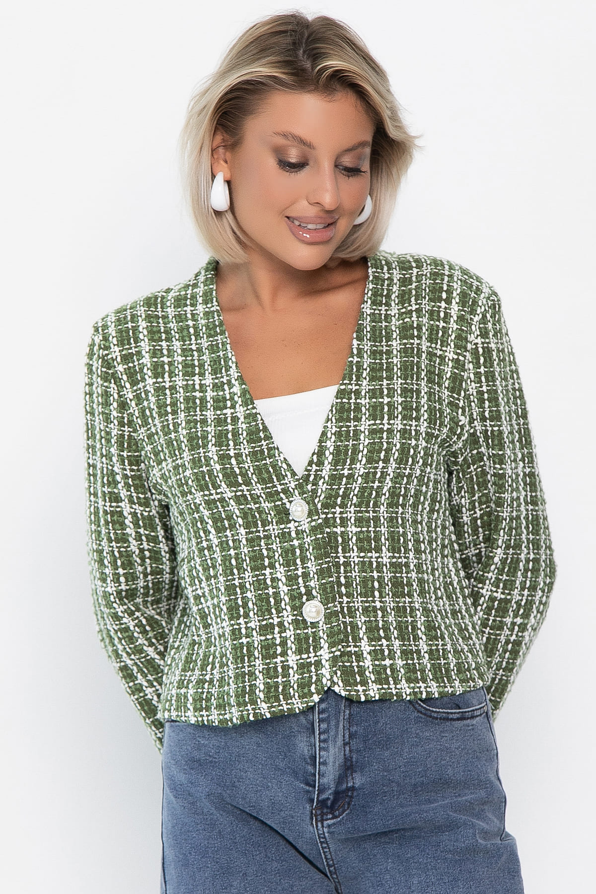 Жакет Дольче (зеленый) Б14153-7М