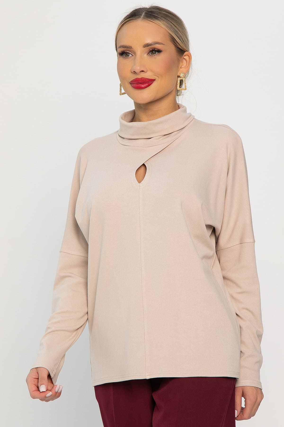 Джемпер Тринити (бежевый) Б14243-1М