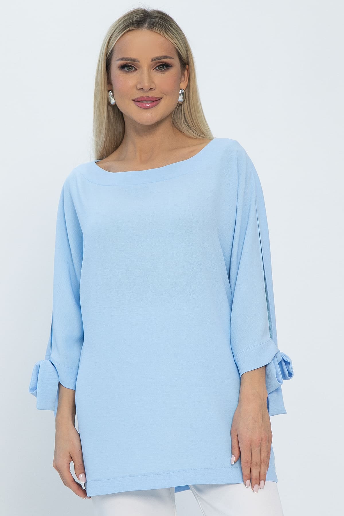 Блуза Гэтсби (голубая) Б13559-8М