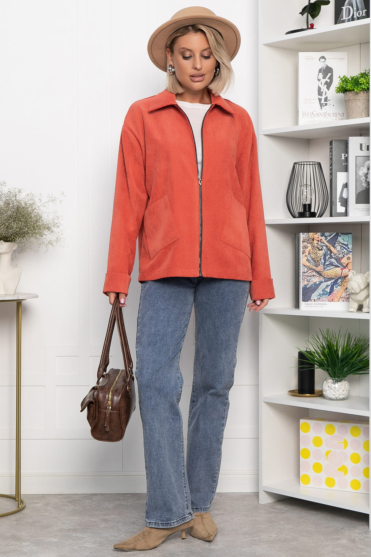 Жакет Реджина (оранжевый) Б14178-9М