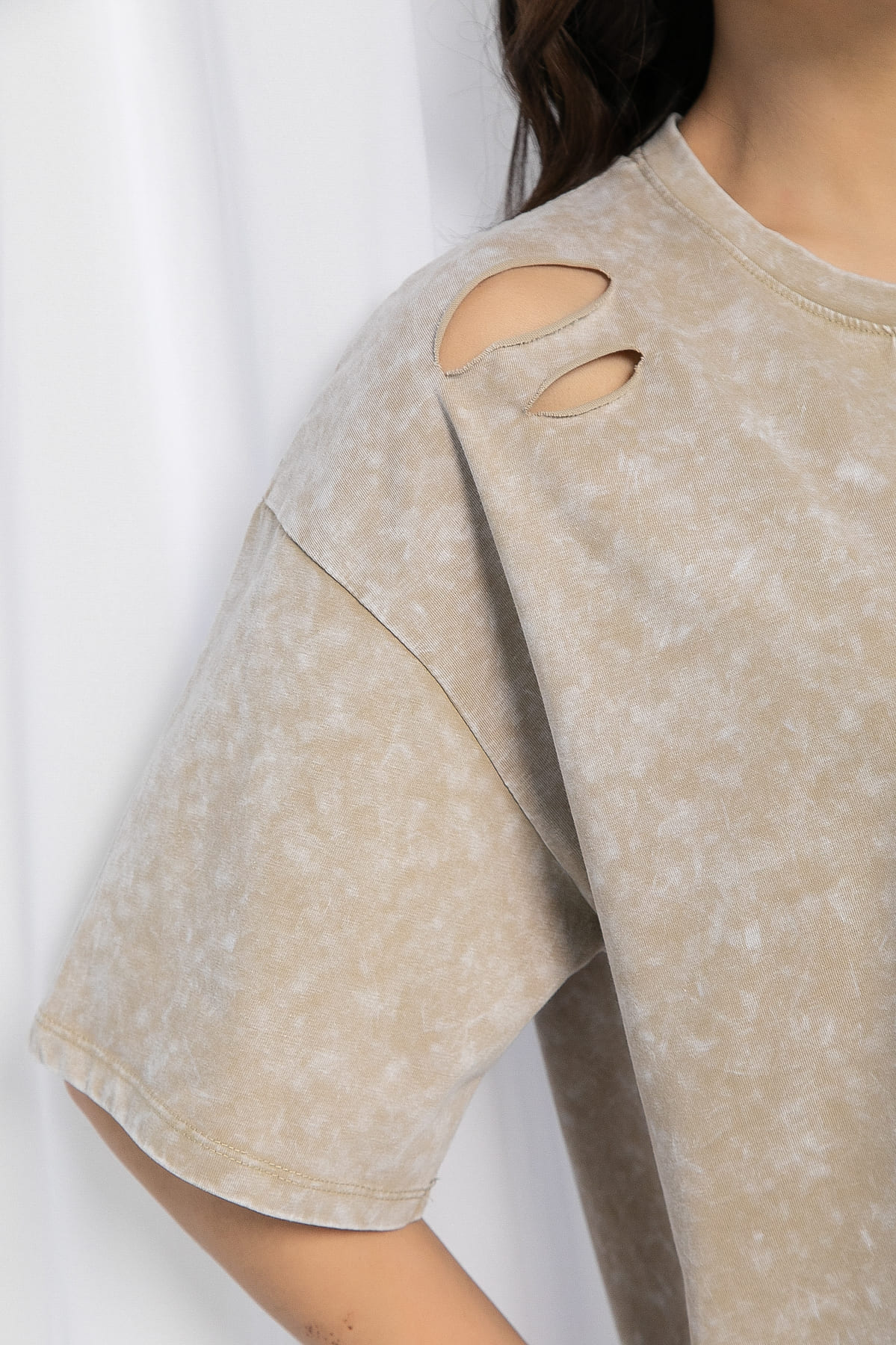 Футболка Микель (бежевая) Б13121-20М