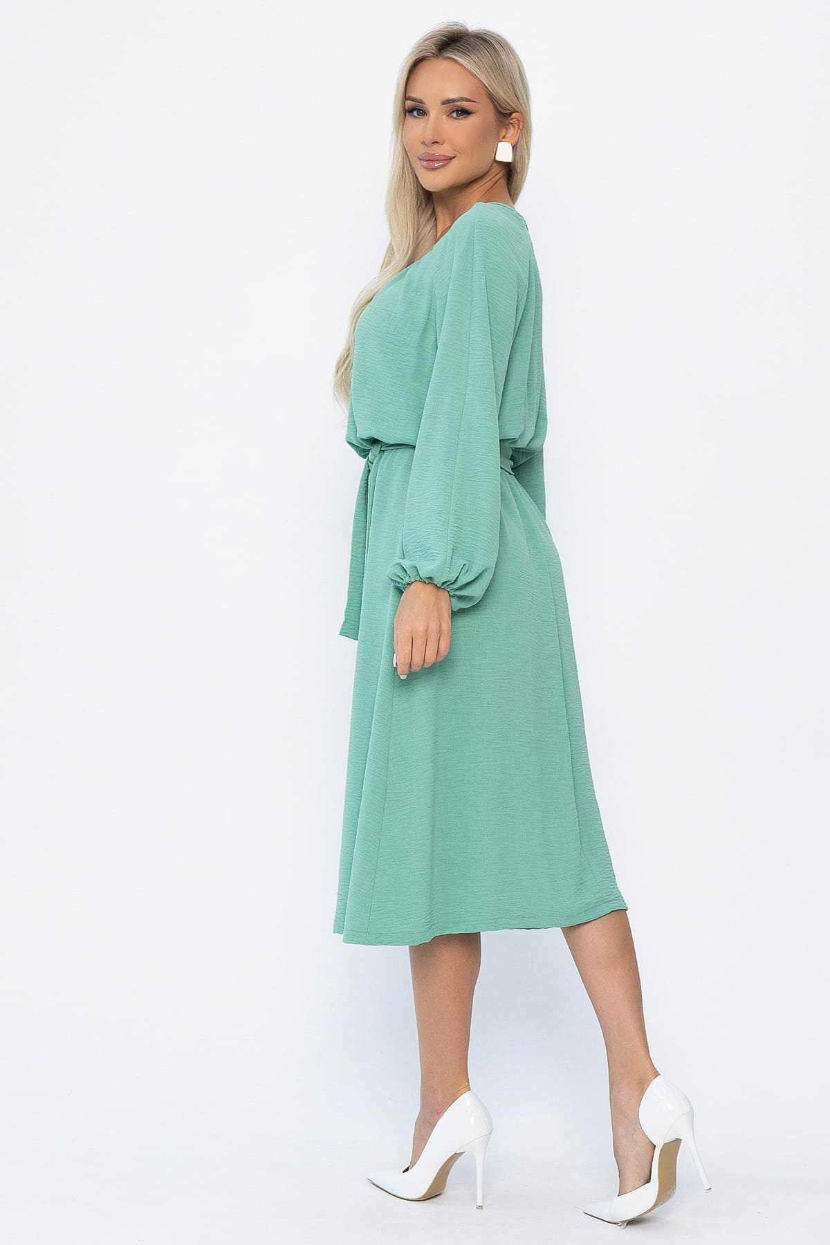 Платье Лорен (фисташка) П13863-10М