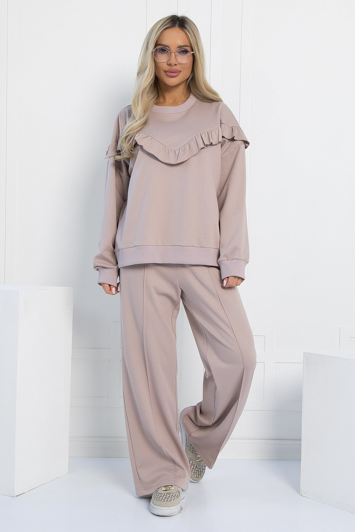 Свитшот Таллия (розовая пудра) Б13090-30М