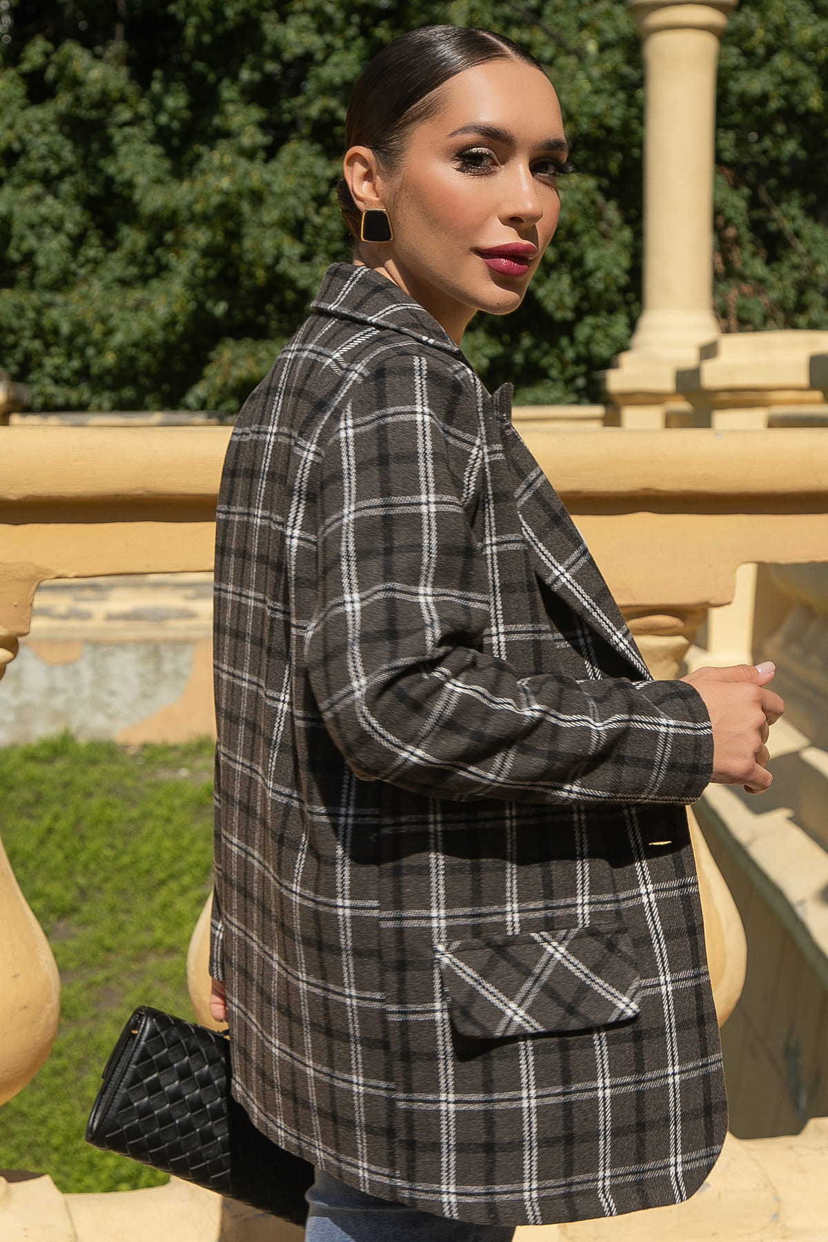 Пальто-пиджак Чендлер (серый) Б14156-7М