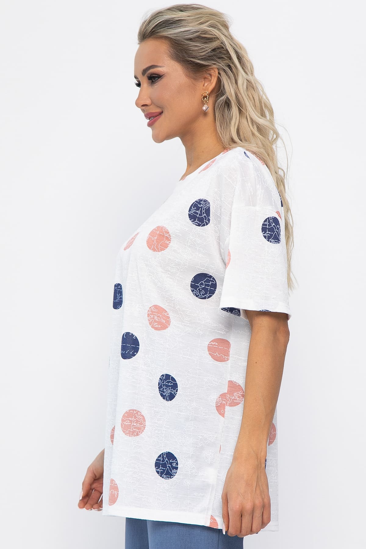 Блуза Тори (белая) Б13519-20М