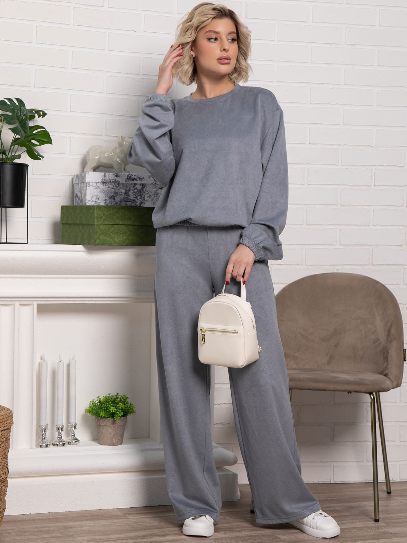 Костюм Манхэттен (серый) К15228-21М