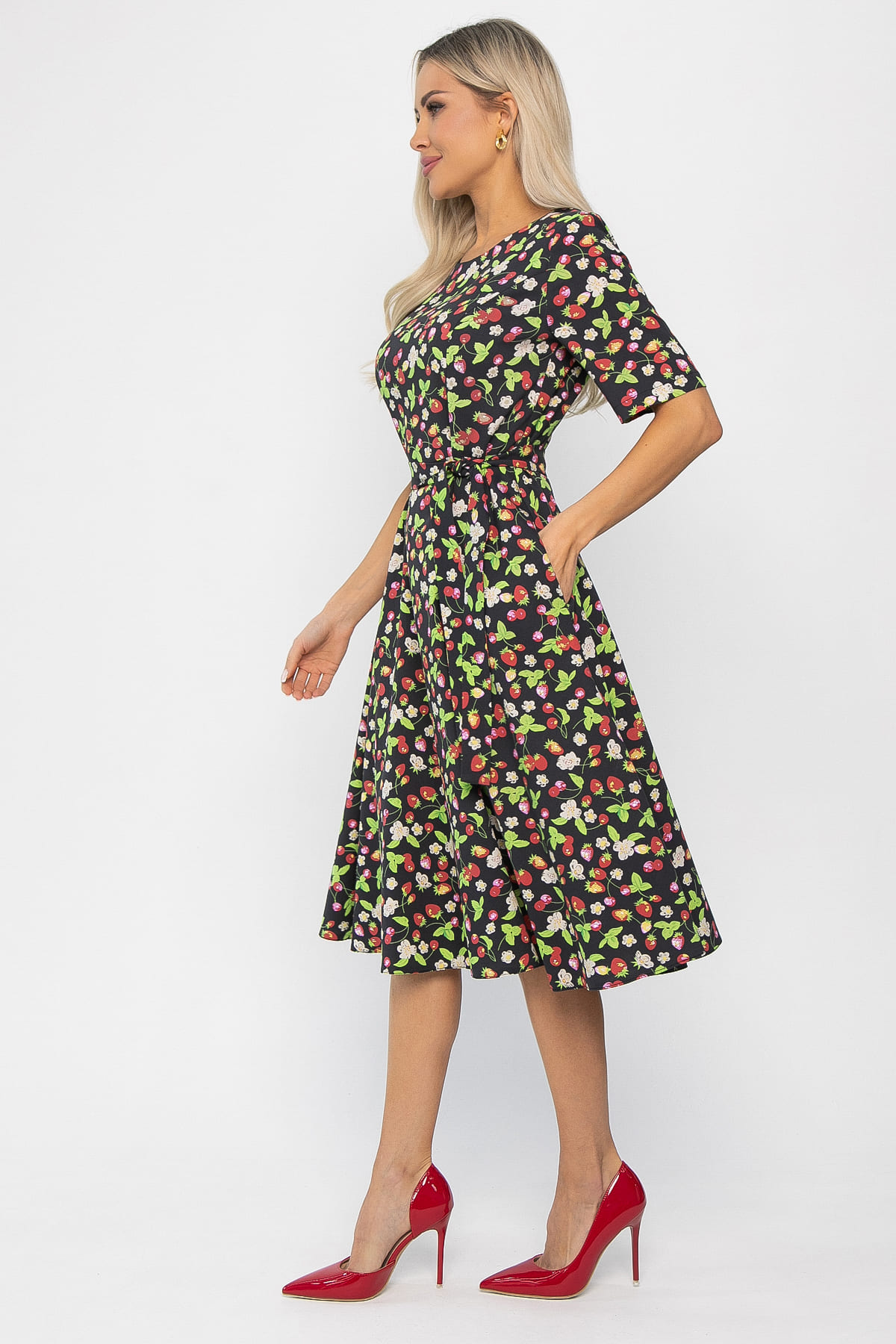 Платье Стиляги (черное) П13740-16М