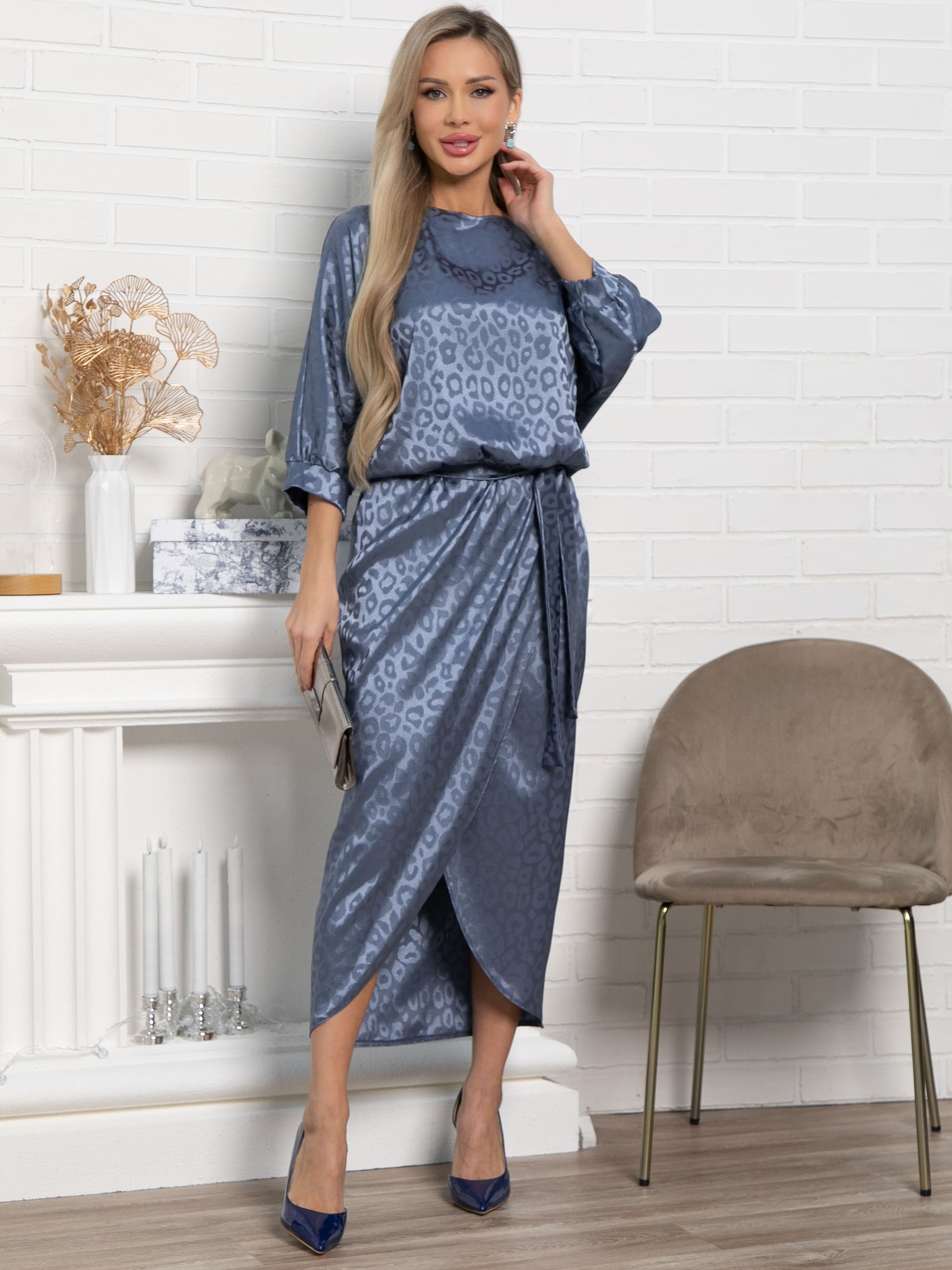 Платье Багира НЬЮ (синее) П15151-12М