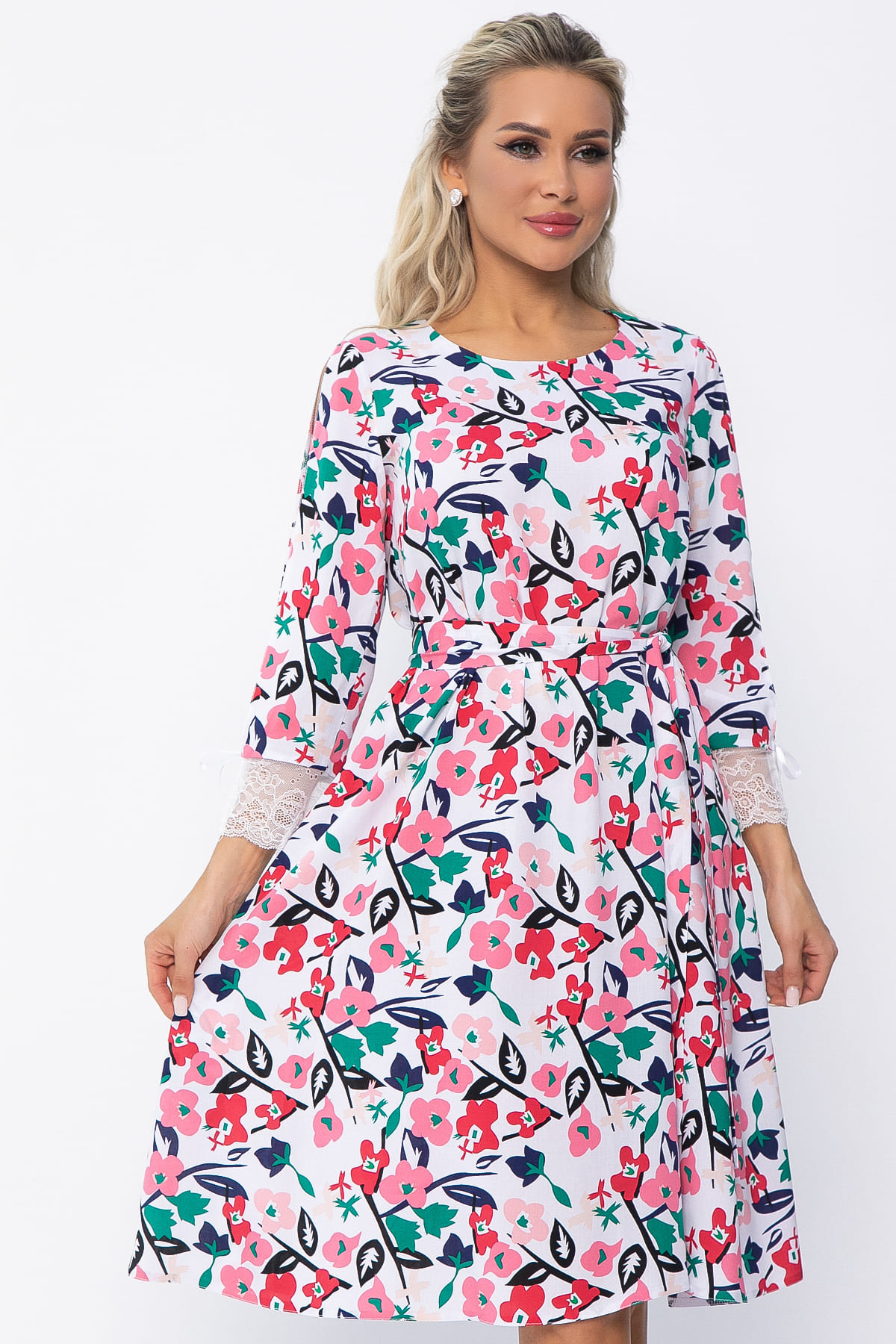 Платье Яна (белое) П13637-33М