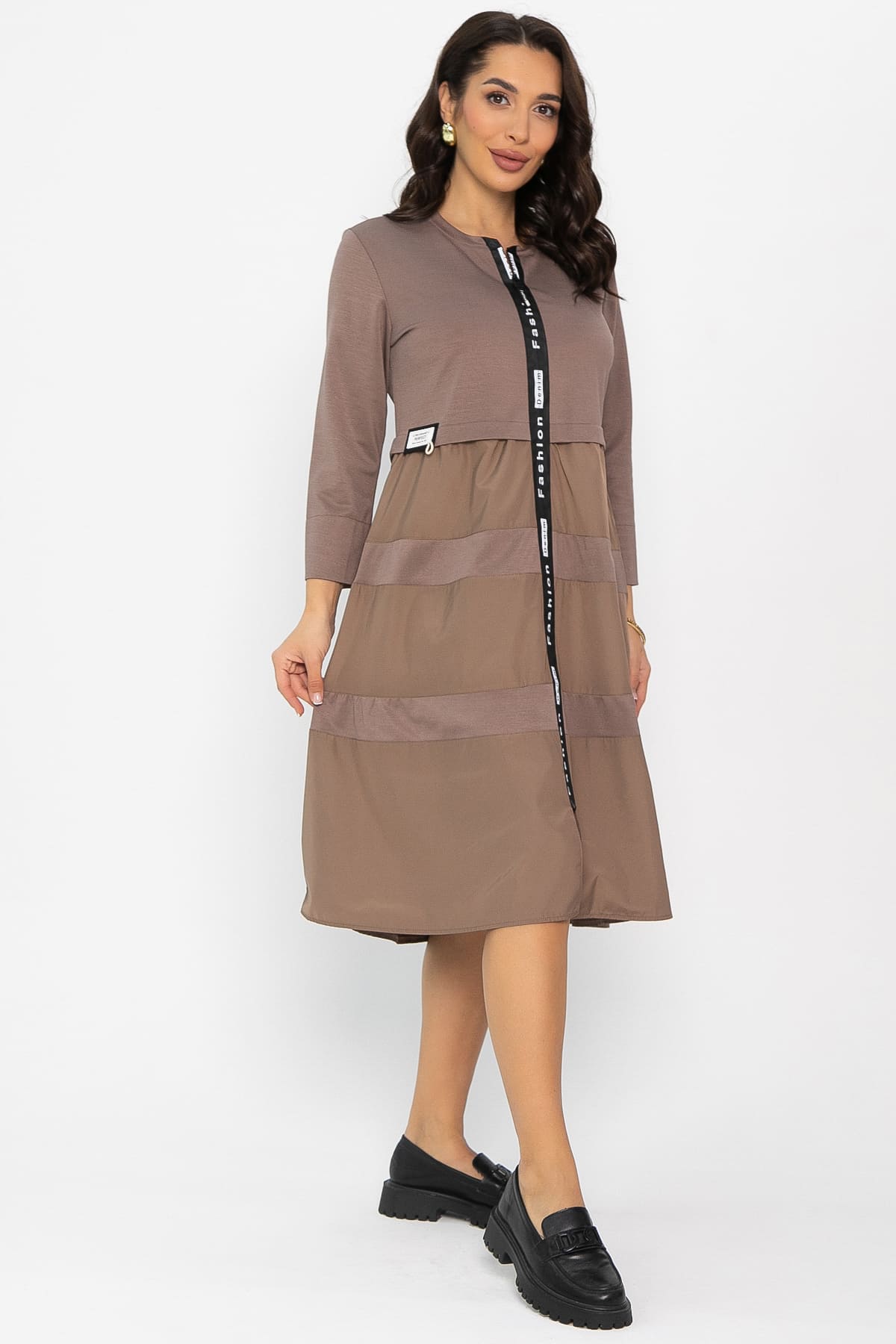 Платье Наири (какао) П14428-5М