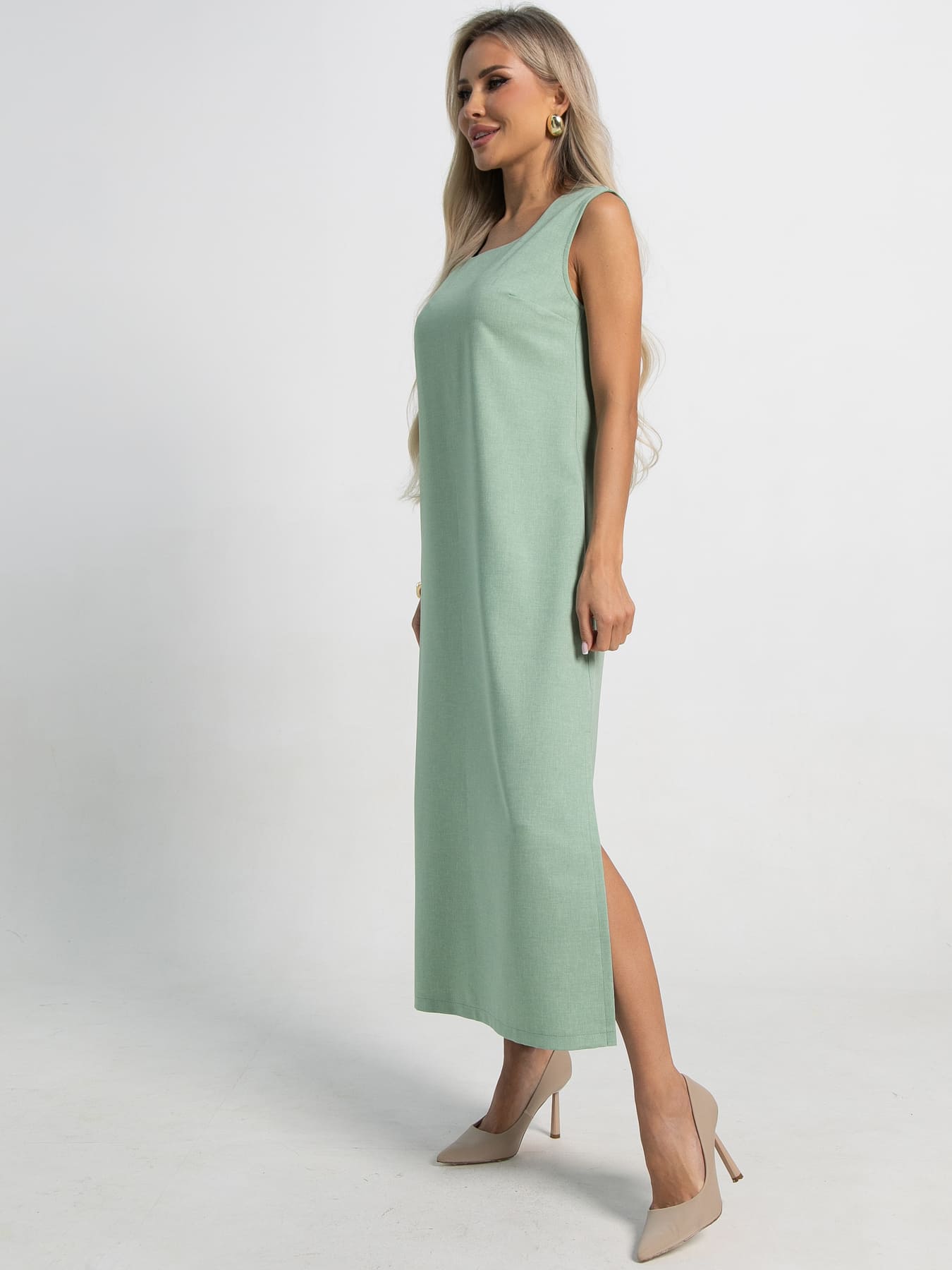 Платье Айлин (мятное) П15354-19М