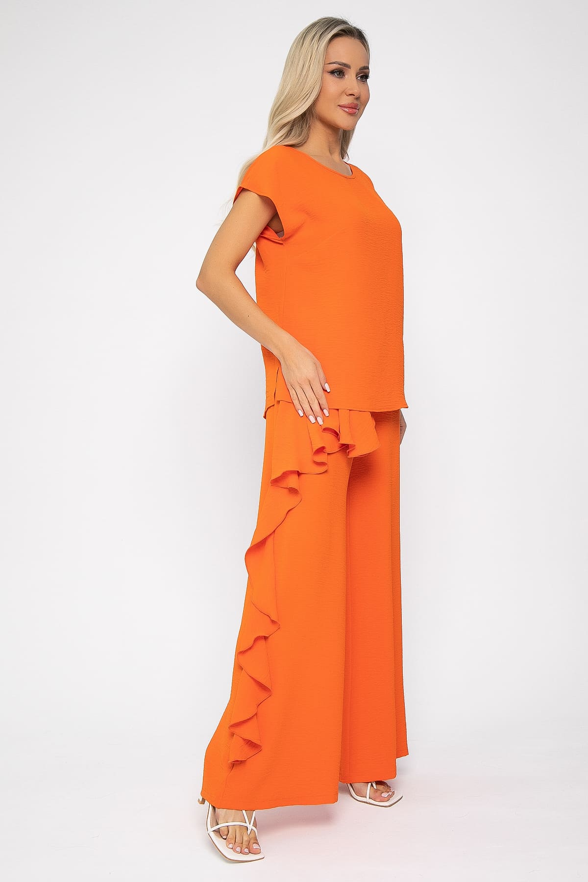 Костюм Морской бриз (оранжевый) К13674-5М