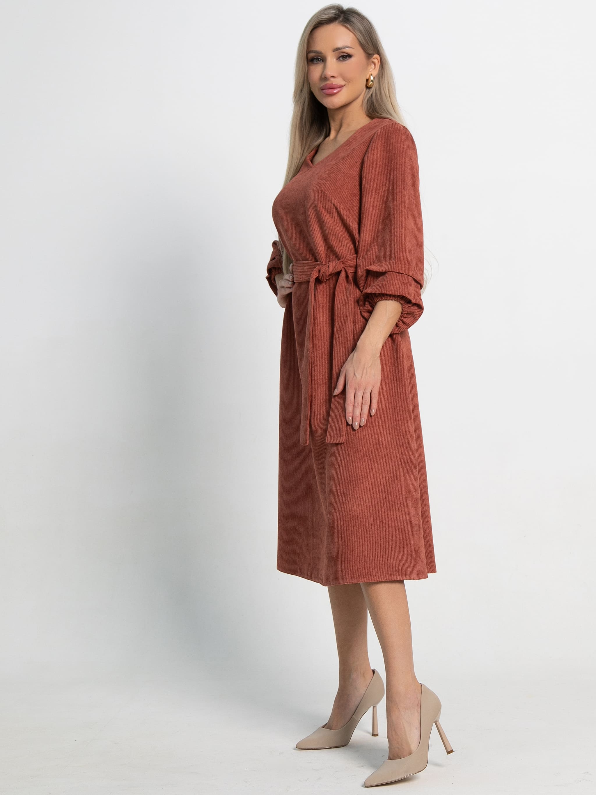 Платье Аглая (терракот) П15136-4М