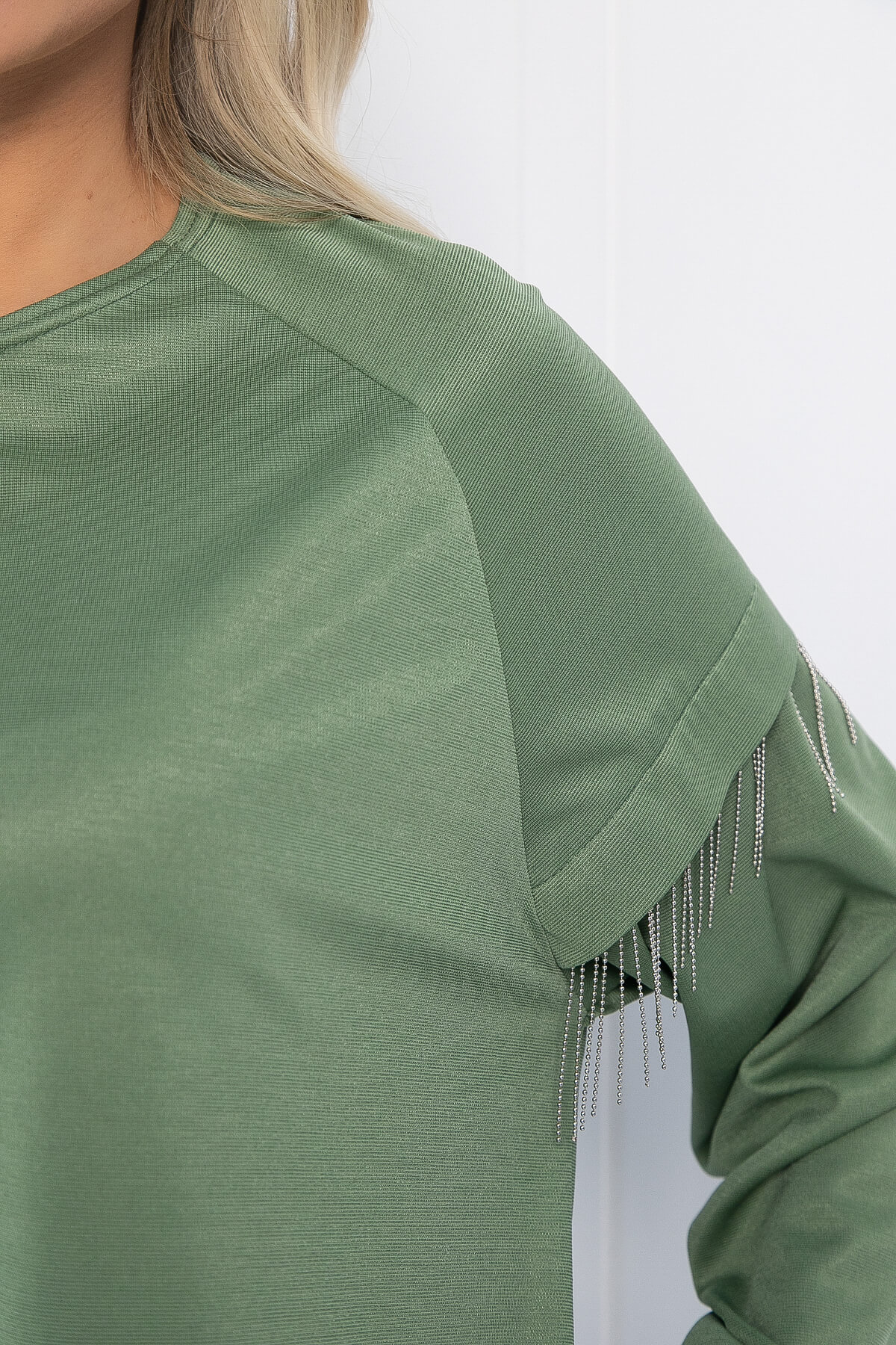 Платье Стелла (оливковое) П12706-5