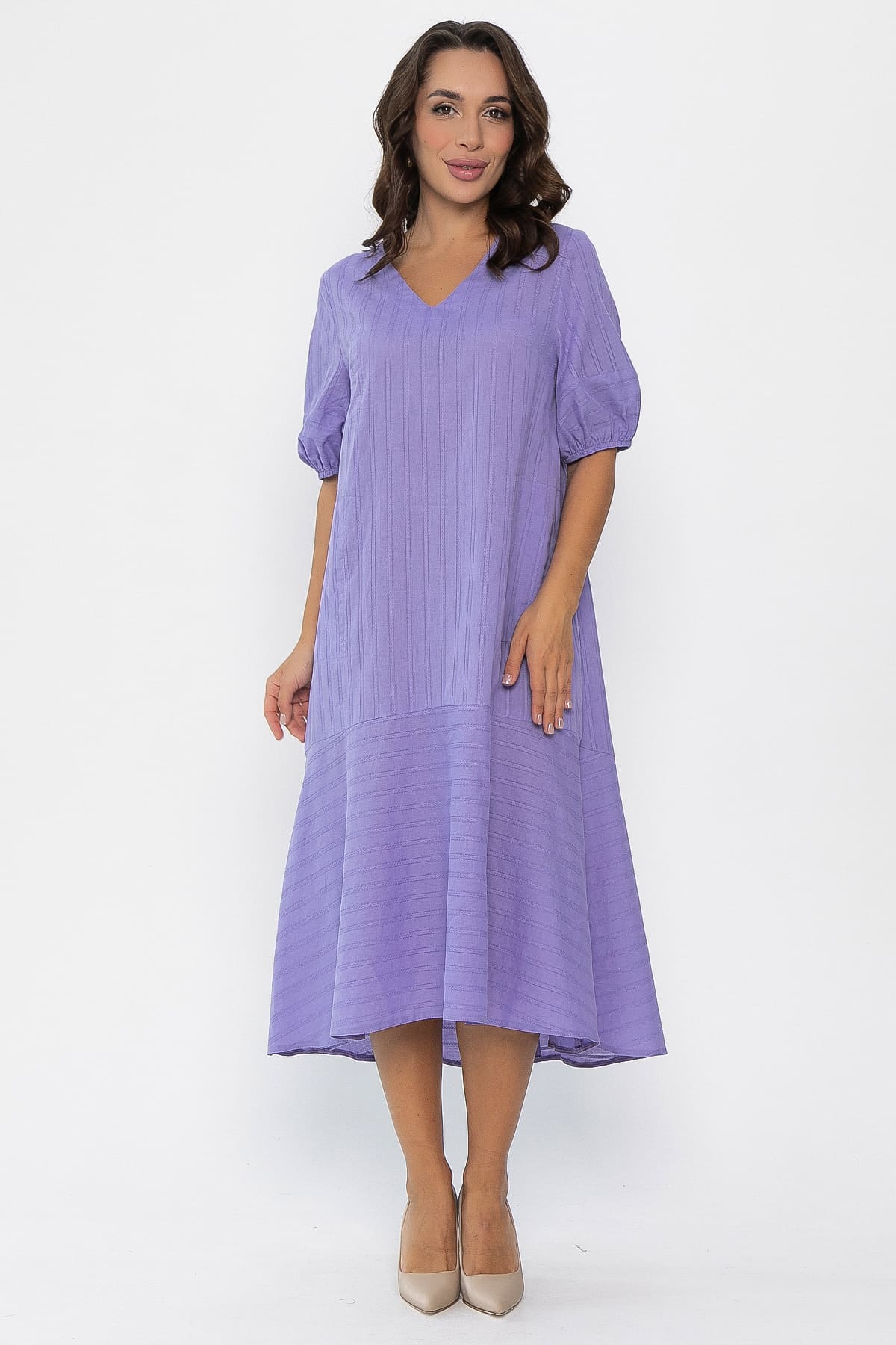 Платье Калифорния (сиреневое) П14069-30М