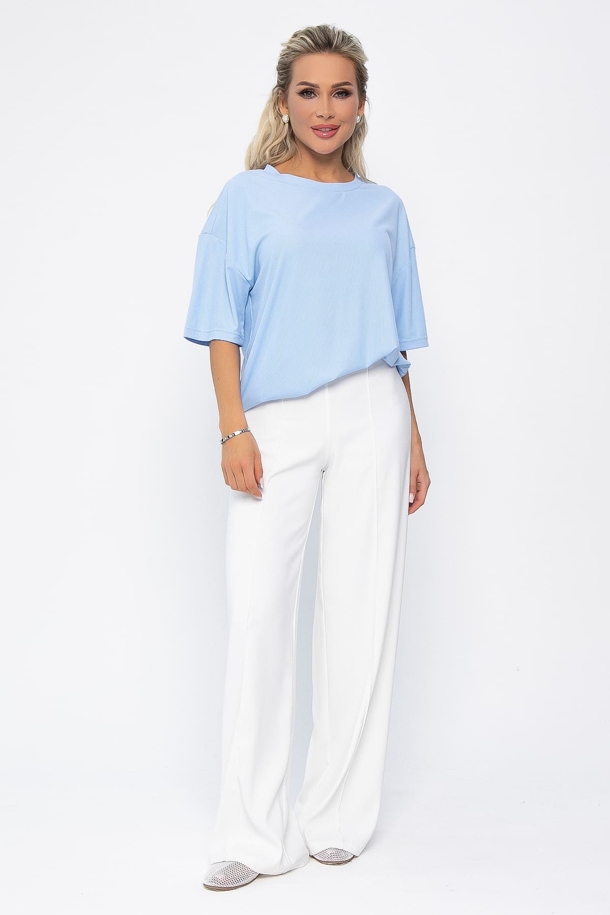 Футболка Аризона (голубая) Б13534-25М