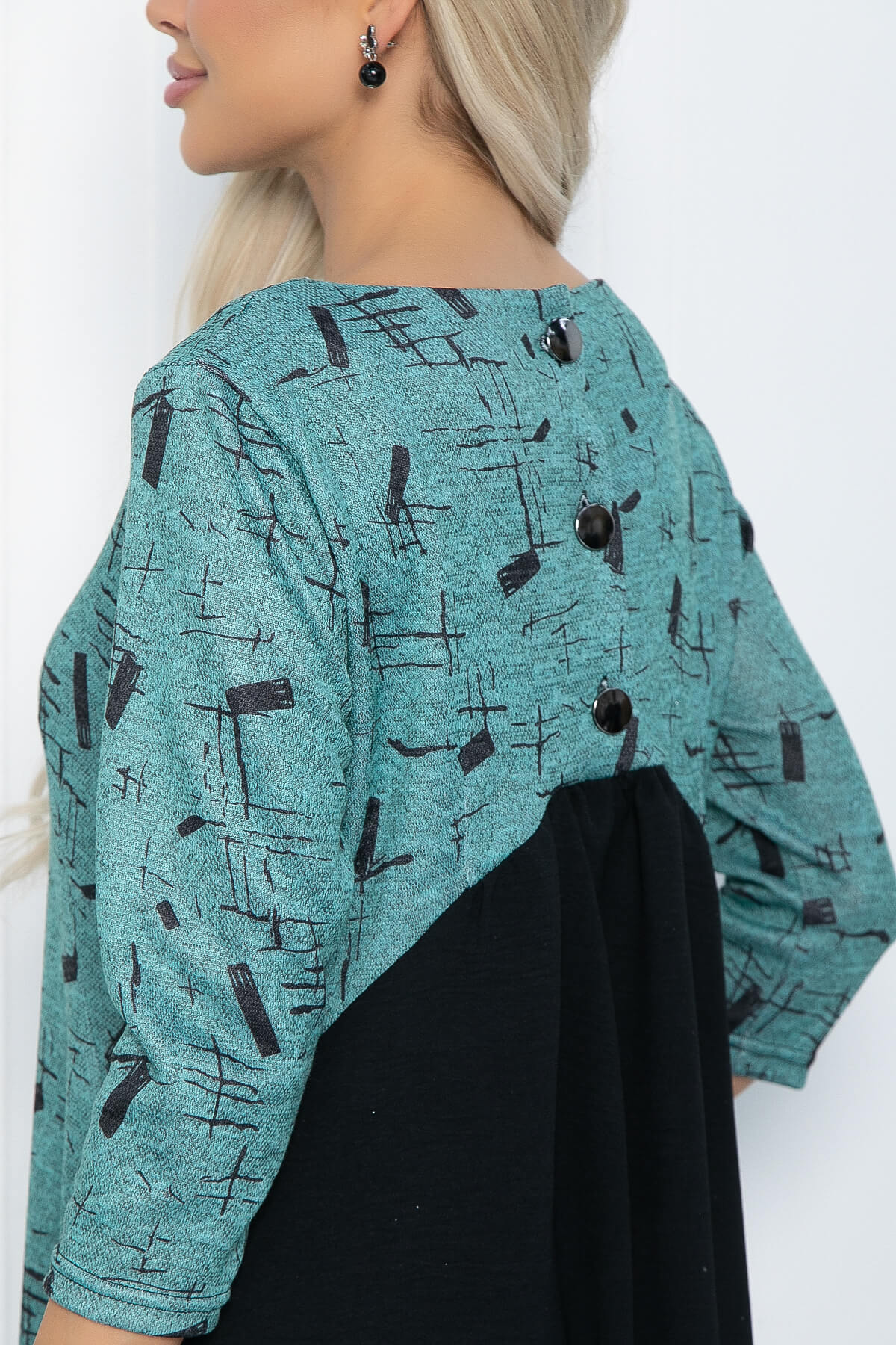 Платье Леди Элегант (зеленое) П12204-10