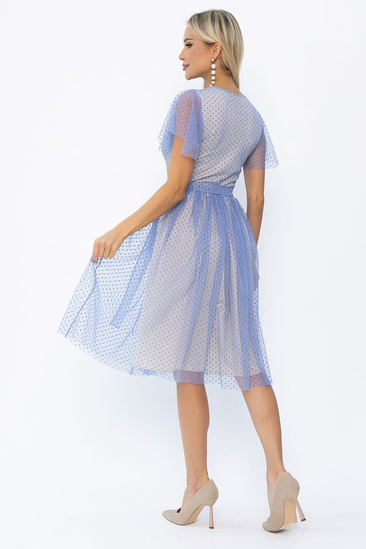 Платье У твоих ног (голубое) П13826-39М