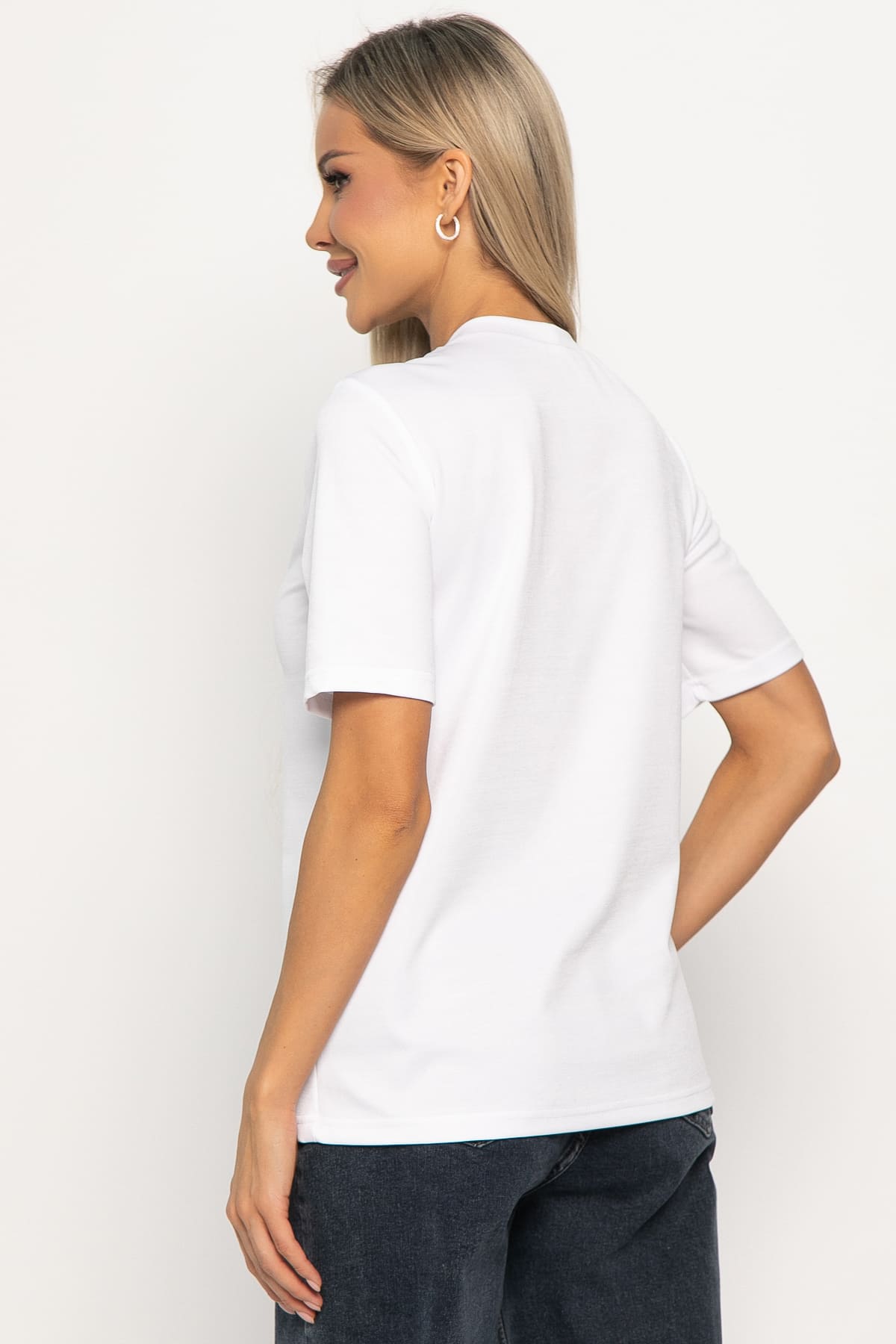 Футболка базовая (белая) Б14943-10М